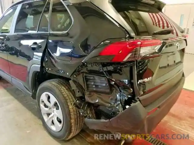 9 Photograph of a damaged car JTMF1RFV8KJ005751 TOYOTA RAV4 LE 2019