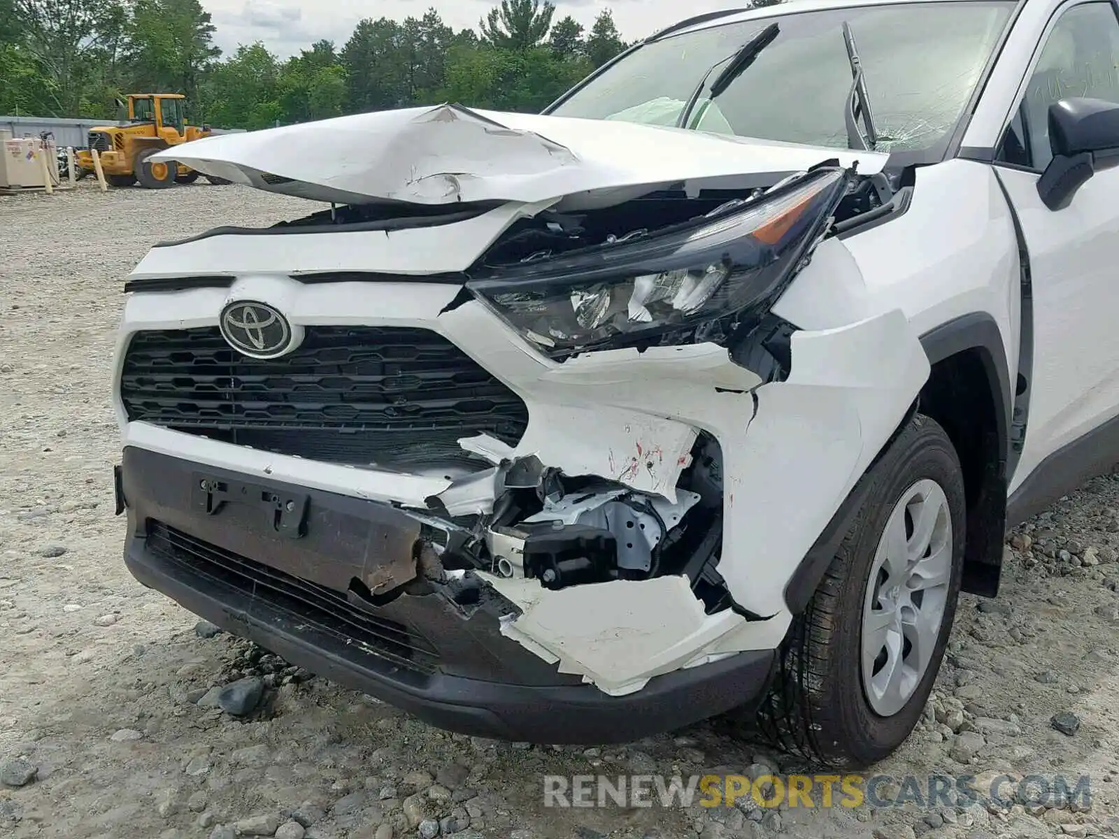 9 Фотография поврежденного автомобиля JTMF1RFVXKJ010949 TOYOTA RAV4 LE 2019