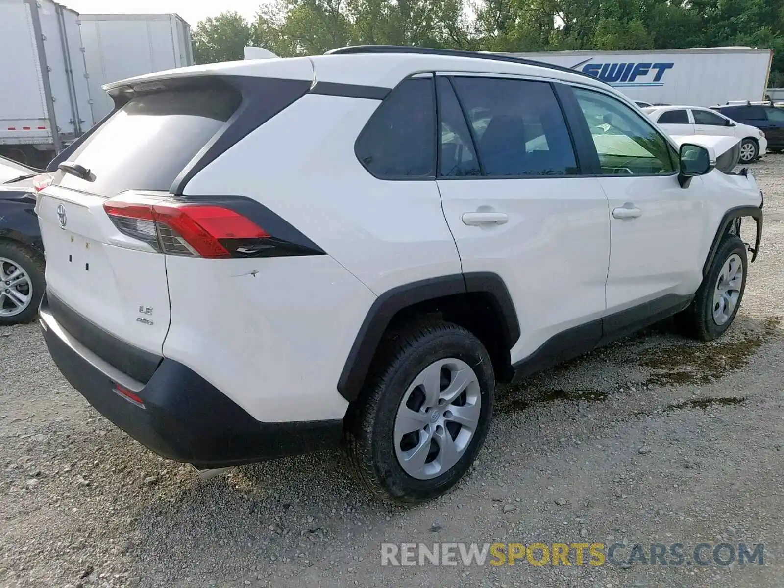 4 Photograph of a damaged car JTMG1RFV0KJ012424 TOYOTA RAV4 LE 2019