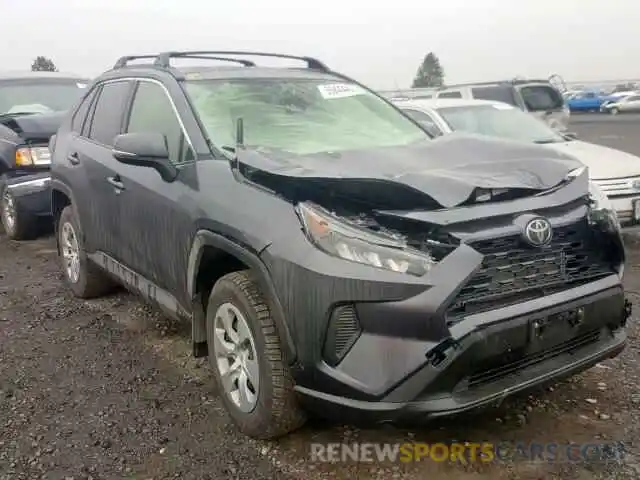 1 Photograph of a damaged car JTMG1RFV3KD017843 TOYOTA RAV4 LE 2019