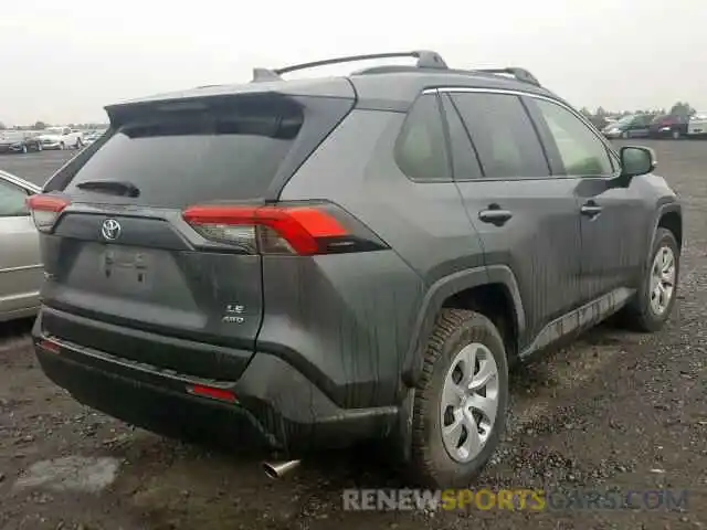 4 Photograph of a damaged car JTMG1RFV3KD017843 TOYOTA RAV4 LE 2019