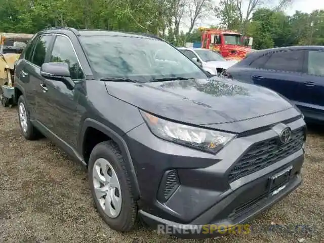 1 Photograph of a damaged car JTMG1RFV3KJ007802 TOYOTA RAV4 LE 2019