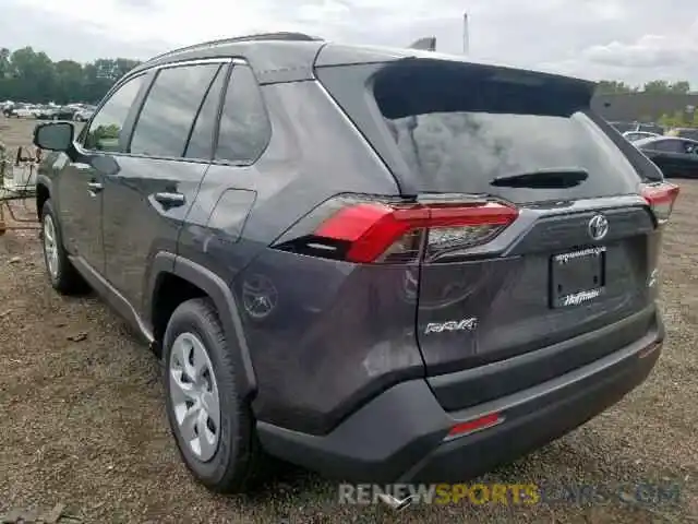 3 Photograph of a damaged car JTMG1RFV3KJ007802 TOYOTA RAV4 LE 2019