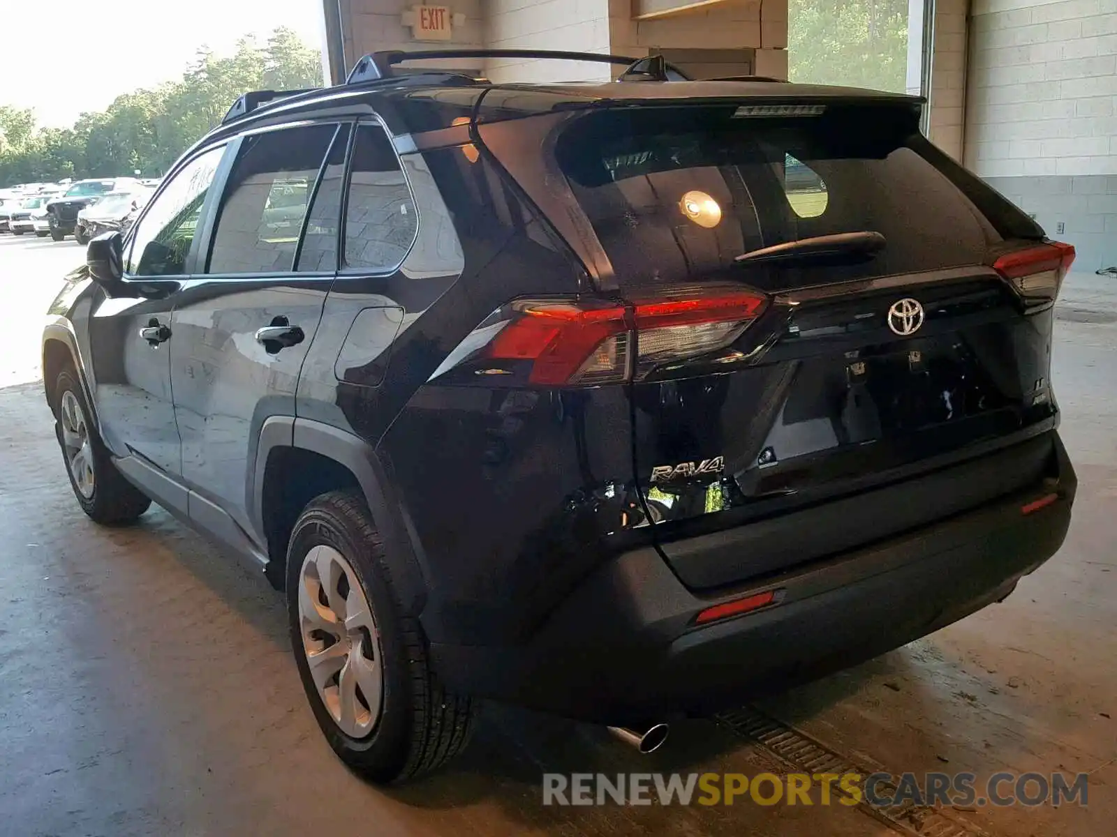 3 Photograph of a damaged car JTMG1RFV7KD003704 TOYOTA RAV4 LE 2019