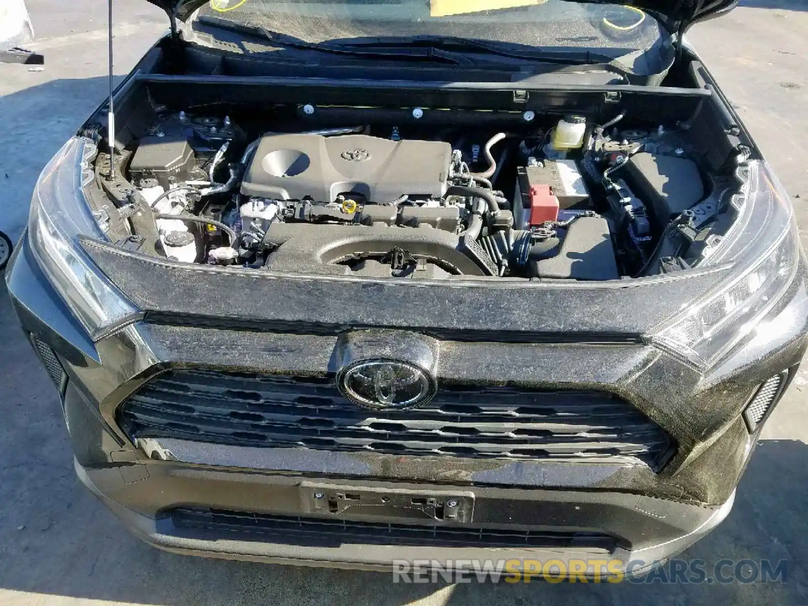 7 Photograph of a damaged car JTMH1RFV2KJ004409 TOYOTA RAV4 LE 2019