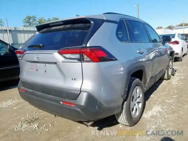 4 Photograph of a damaged car JTMH1RFV4KD008184 TOYOTA RAV4 LE 2019