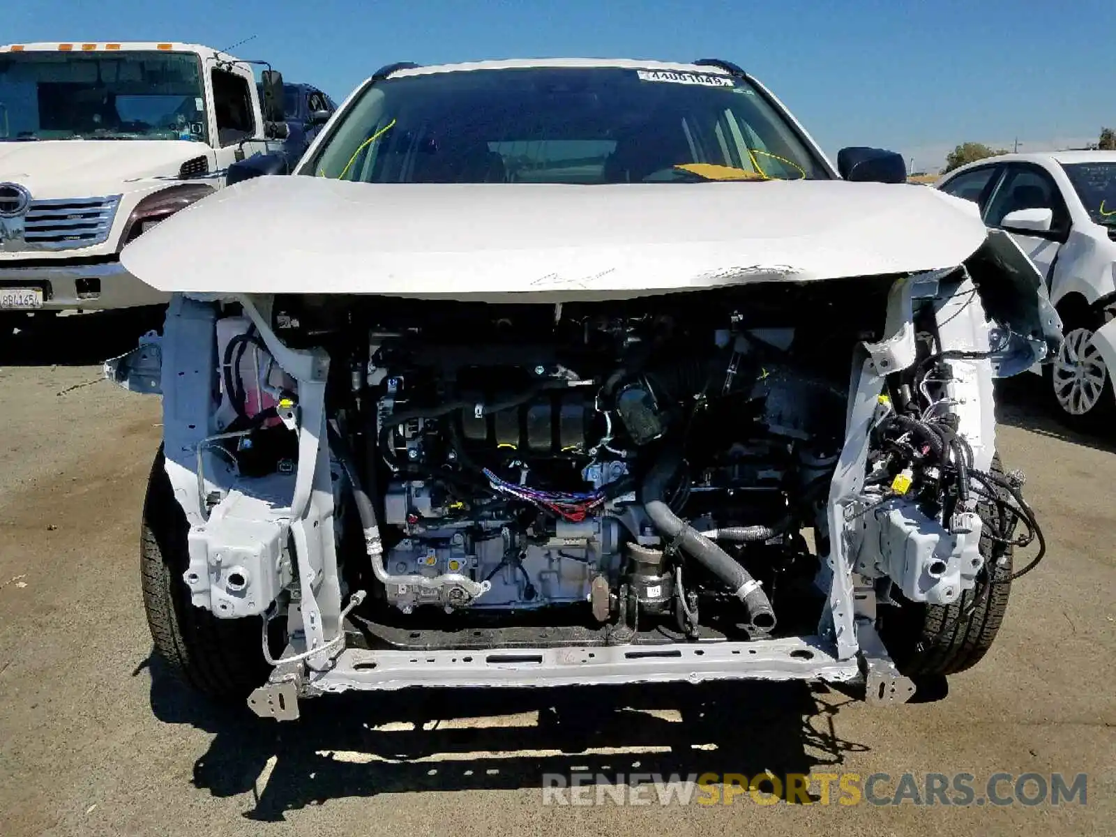 9 Photograph of a damaged car JTMH1RFVXKJ006490 TOYOTA RAV4 LE 2019