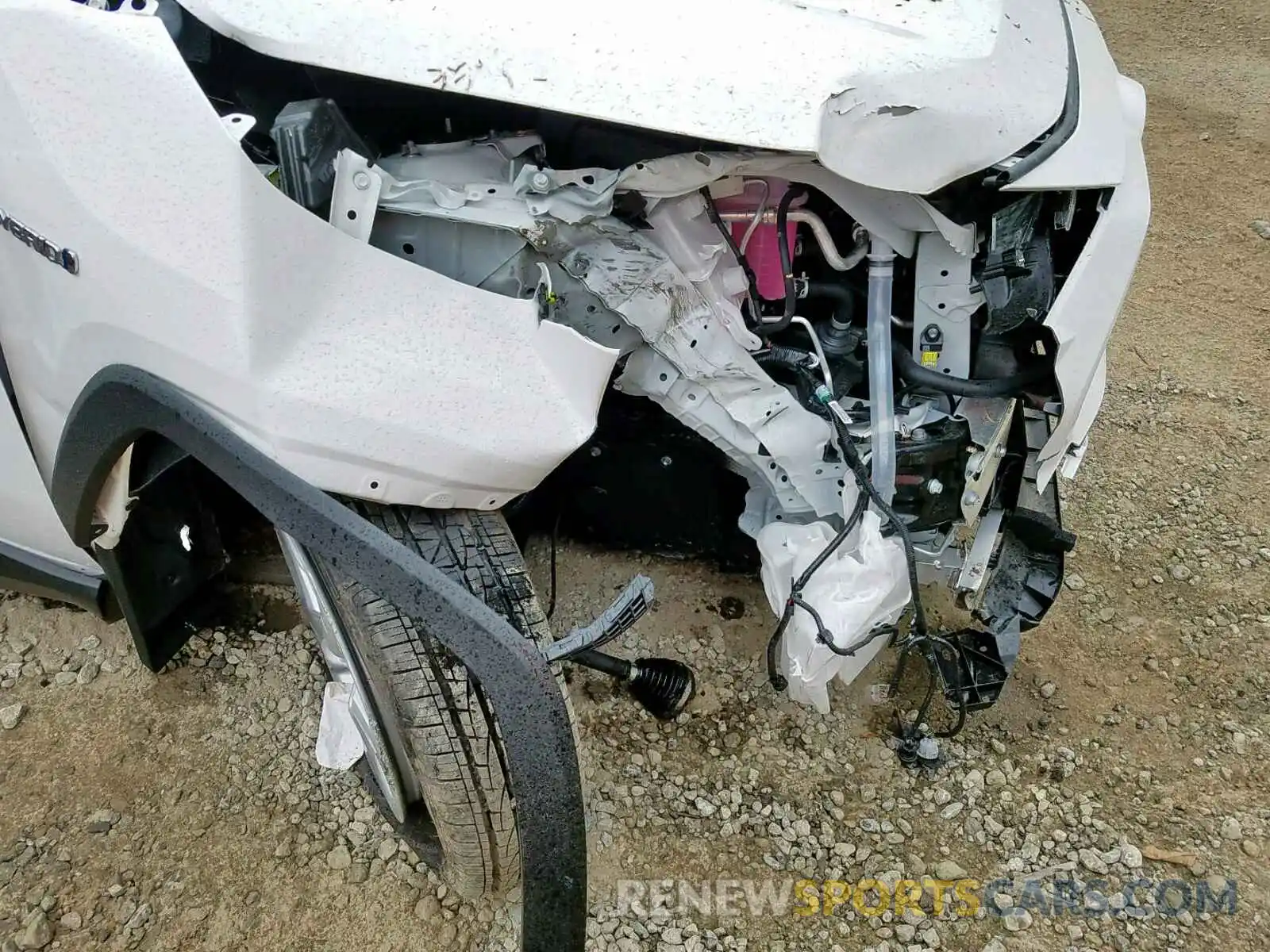 9 Photograph of a damaged car JTMLWRFV3KD028826 TOYOTA RAV4 LE 2019