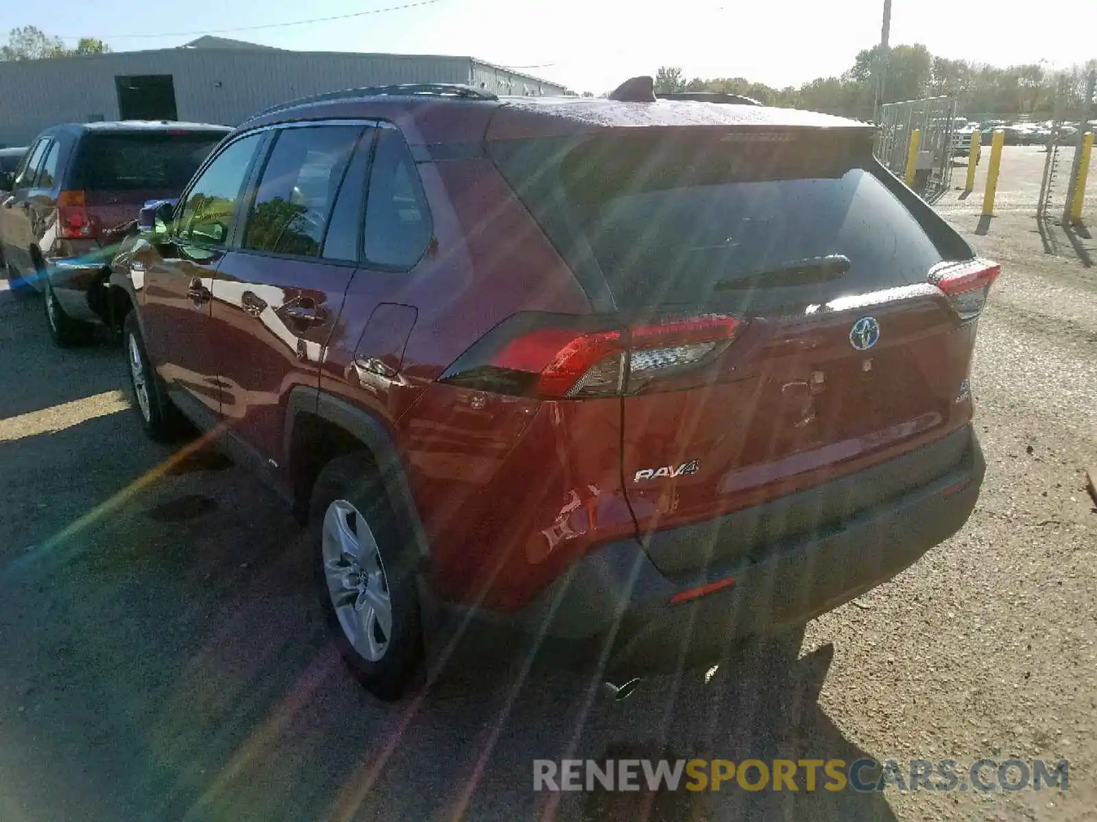 3 Photograph of a damaged car JTMMWRFV1KD012564 TOYOTA RAV4 LE 2019