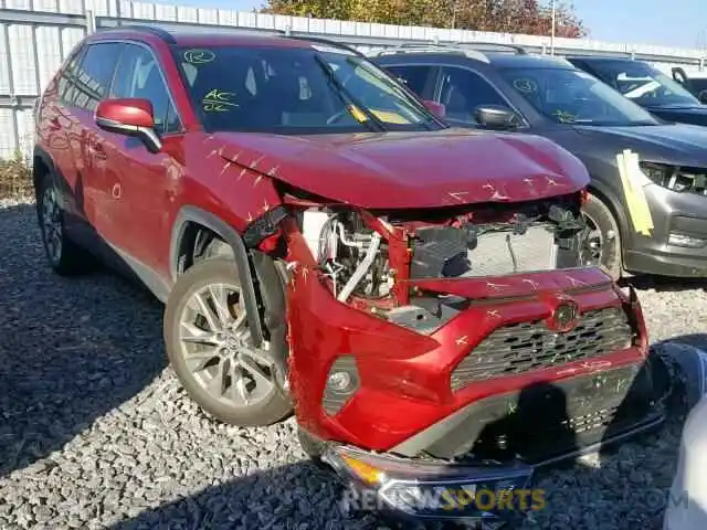 1 Photograph of a damaged car 2T3D1RFV0KW030183 TOYOTA RAV4 LIMIT 2019