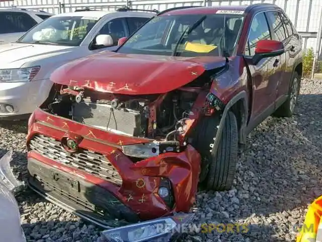 2 Photograph of a damaged car 2T3D1RFV0KW030183 TOYOTA RAV4 LIMIT 2019