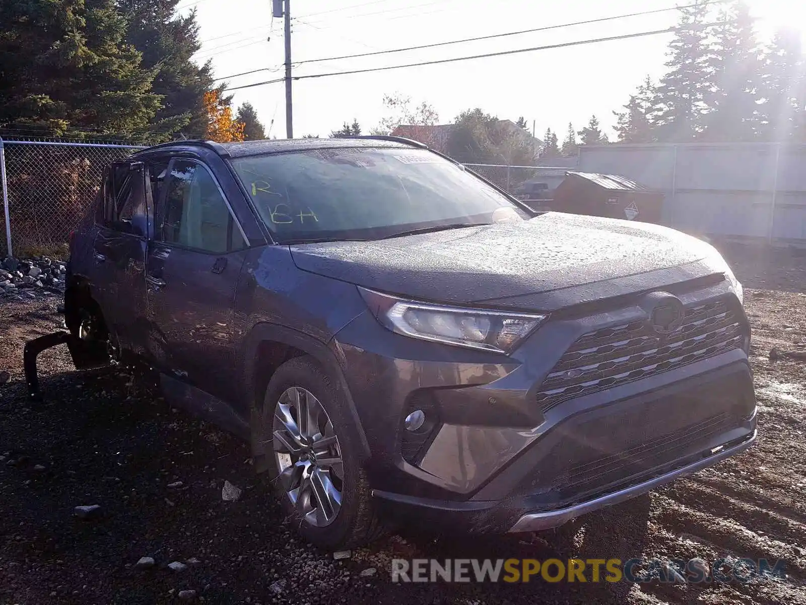 1 Photograph of a damaged car 2T3D1RFV1KW013926 TOYOTA RAV4 LIMIT 2019