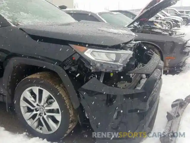 9 Photograph of a damaged car 2T3D1RFV9KW031932 TOYOTA RAV4 LIMIT 2019