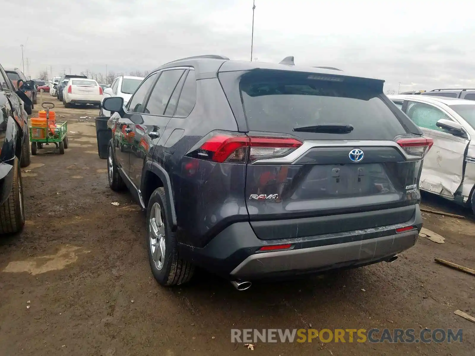 3 Photograph of a damaged car 2T3DWRFV0KW016530 TOYOTA RAV4 LIMIT 2019