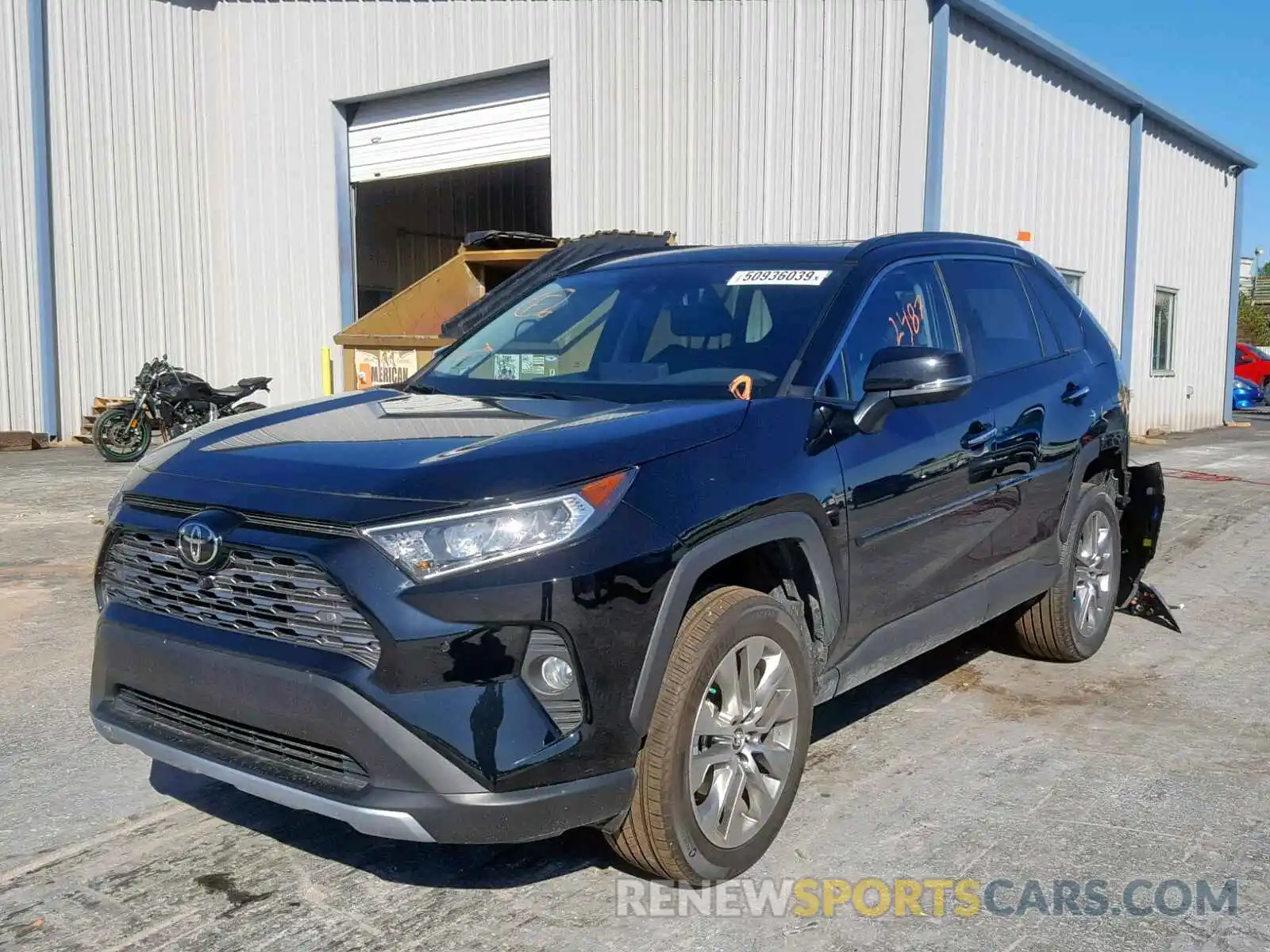 2 Фотография поврежденного автомобиля 2T3N1RFV0KW063043 TOYOTA RAV4 LIMIT 2019