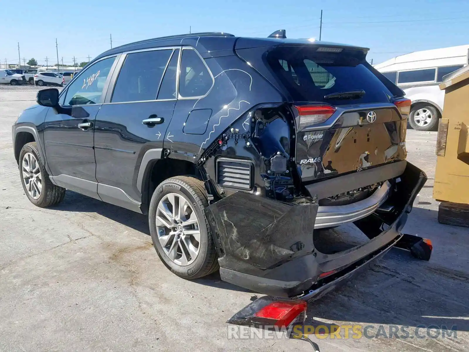 3 Photograph of a damaged car 2T3N1RFV0KW063043 TOYOTA RAV4 LIMIT 2019