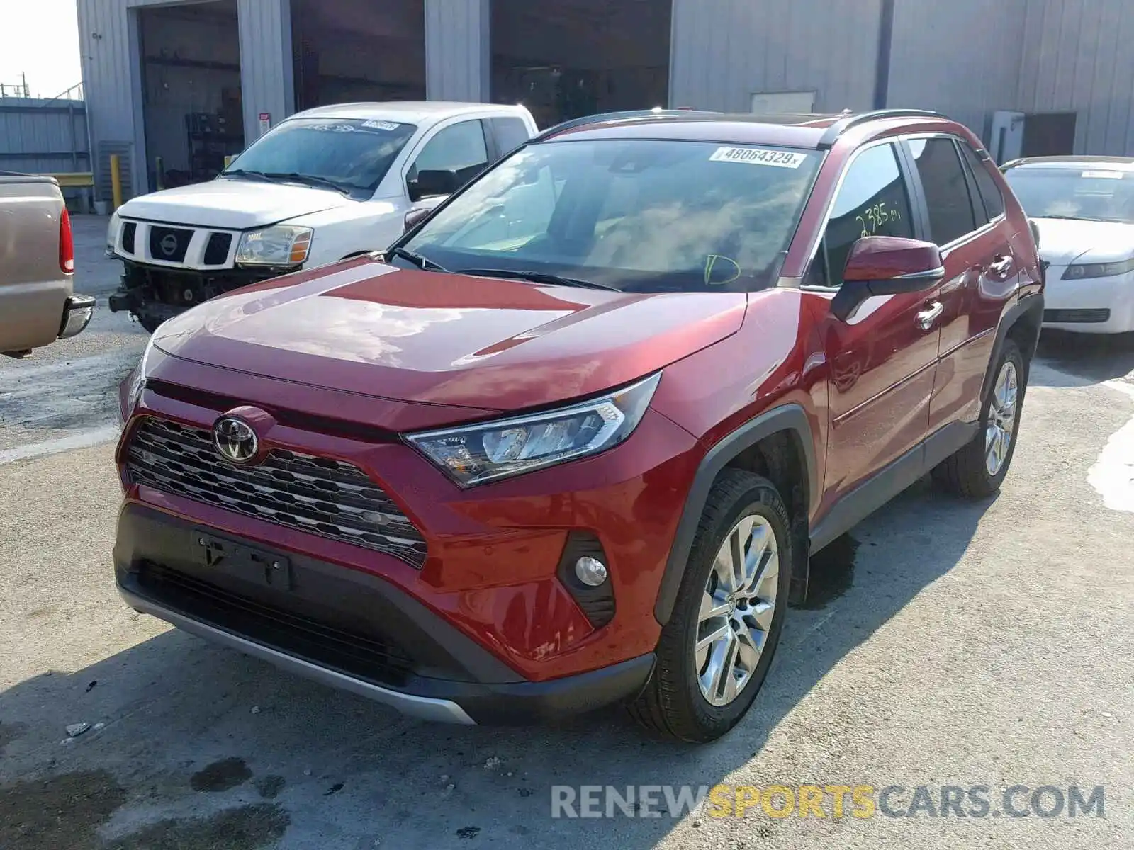 2 Photograph of a damaged car 2T3N1RFV6KC016651 TOYOTA RAV4 LIMIT 2019