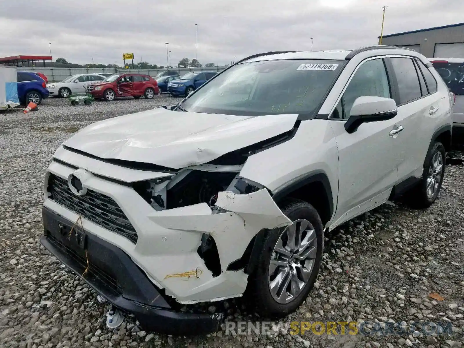 2 Photograph of a damaged car 2T3N1RFV9KC013288 TOYOTA RAV4 LIMIT 2019