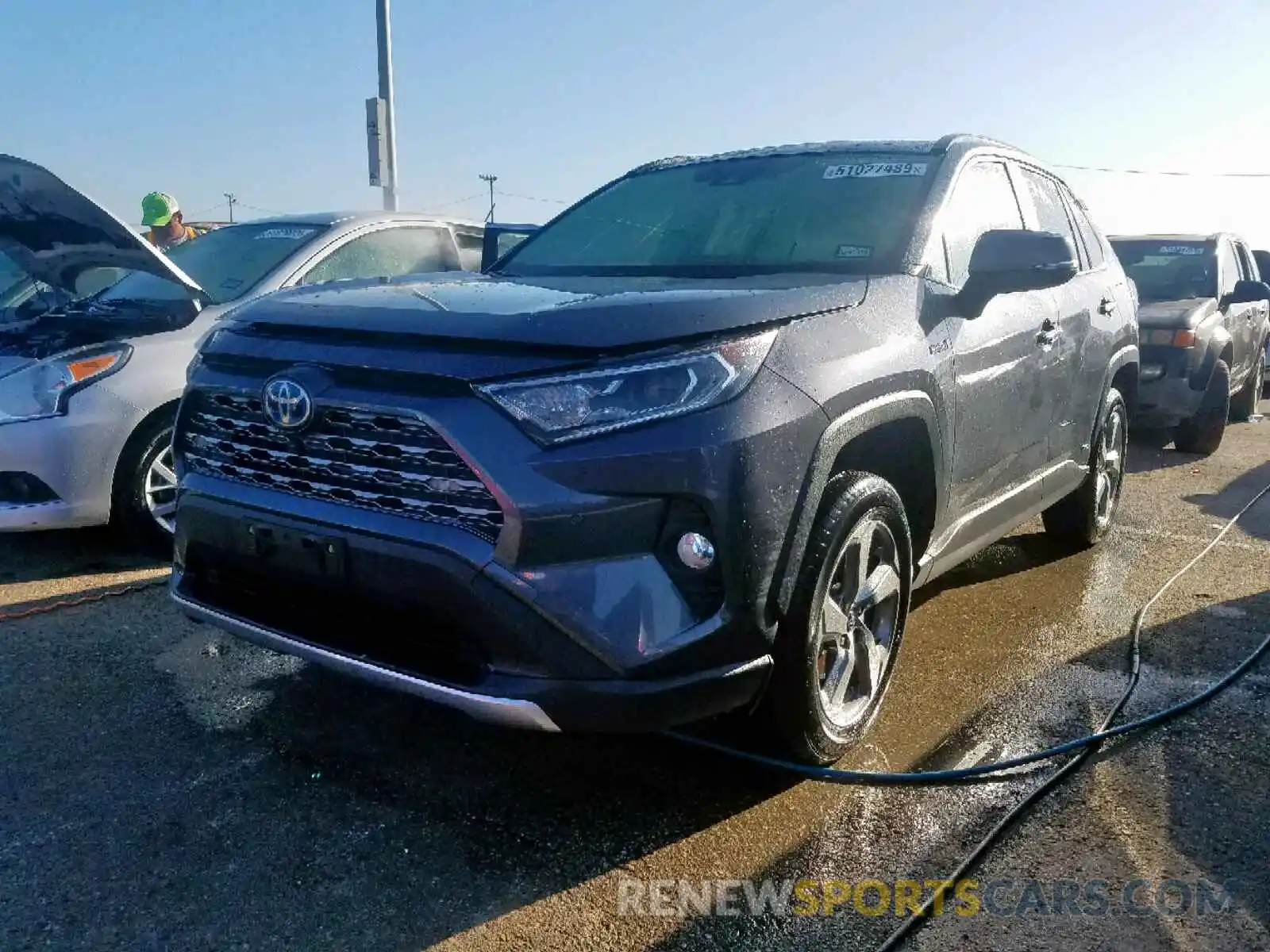 2 Photograph of a damaged car JTMDWRFV4KD505560 TOYOTA RAV4 LIMIT 2019