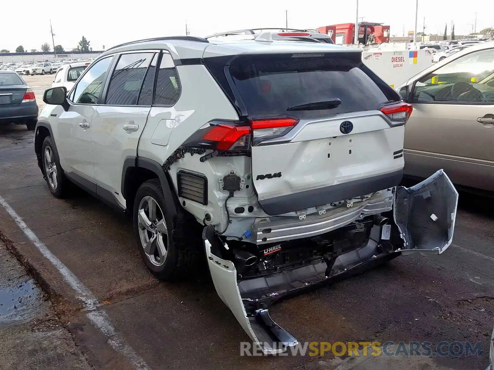 3 Фотография поврежденного автомобиля JTMDWRFV4KD517854 TOYOTA RAV4 LIMIT 2019