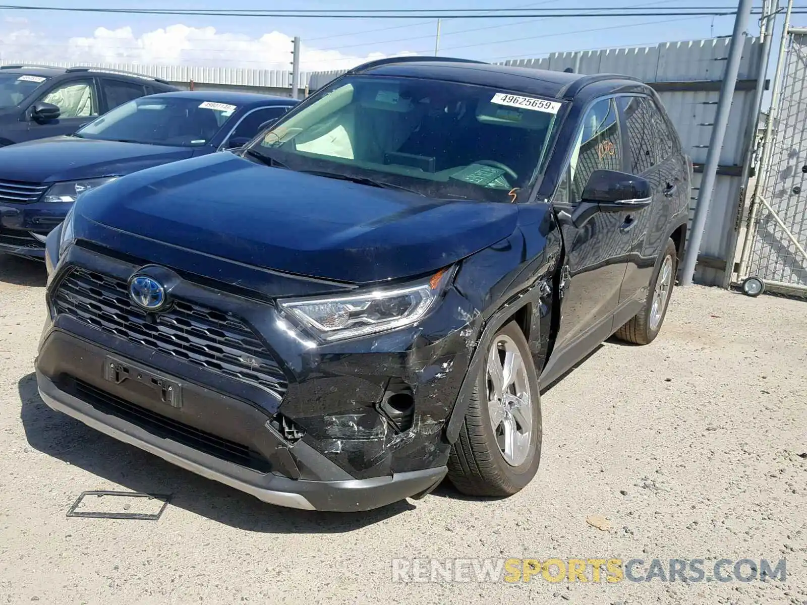 2 Фотография поврежденного автомобиля JTMDWRFV6KD516298 TOYOTA RAV4 LIMIT 2019