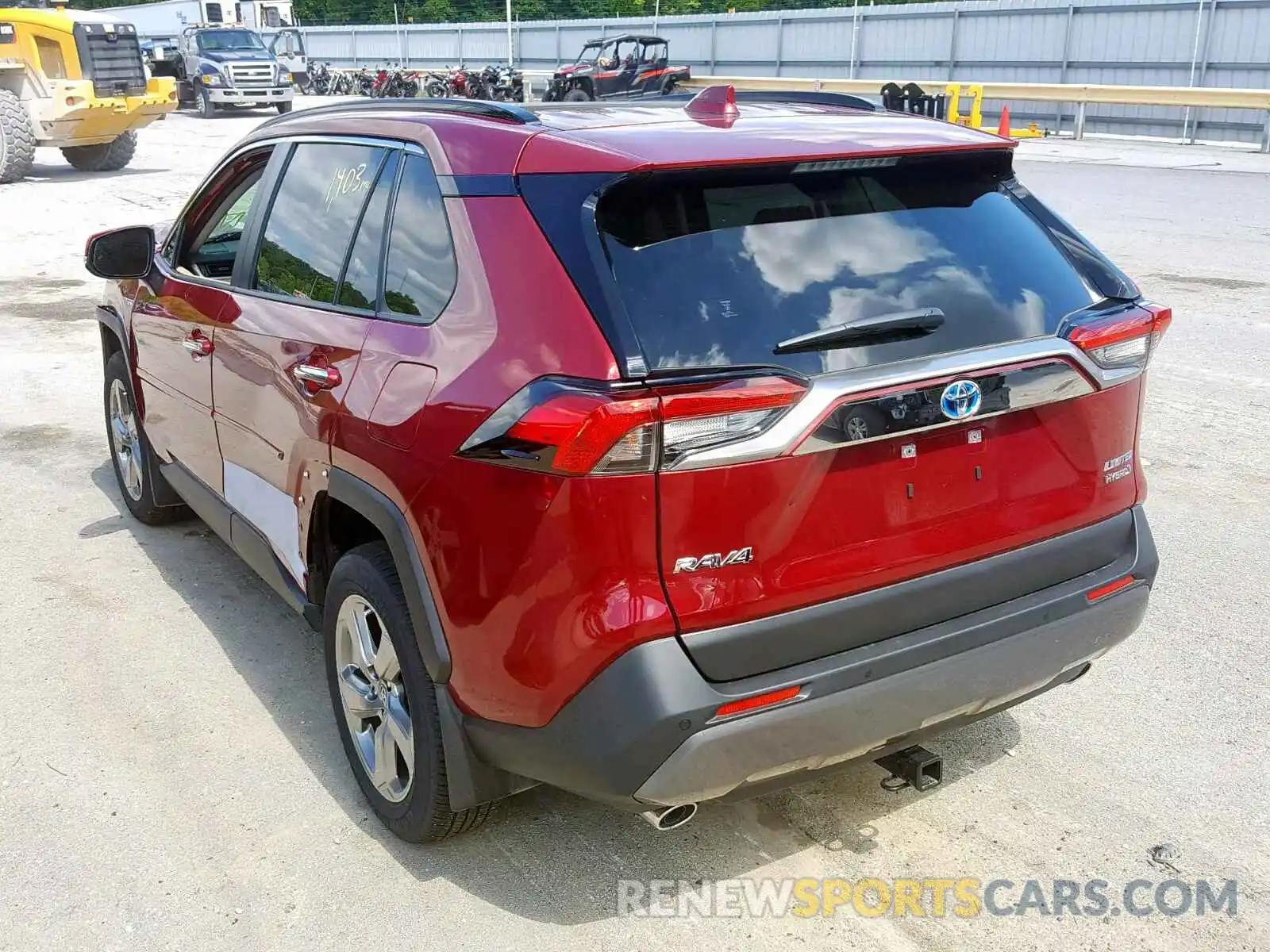 3 Photograph of a damaged car JTMDWRFV9KD500435 TOYOTA RAV4 LIMIT 2019