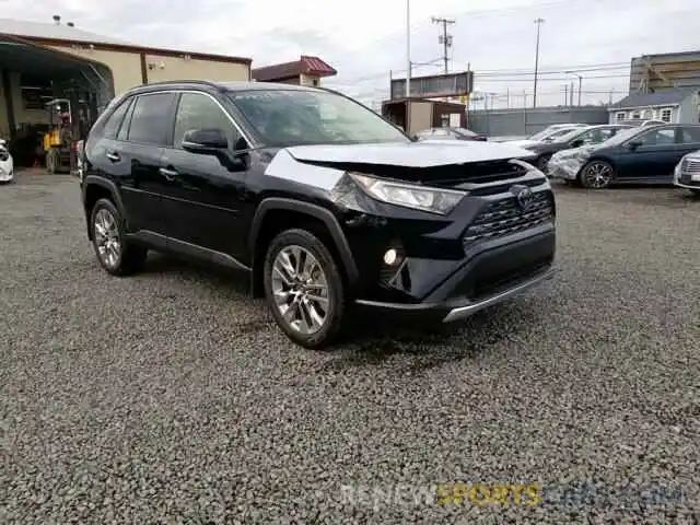 1 Photograph of a damaged car JTMN1RFV1KD502411 TOYOTA RAV4 LIMIT 2019