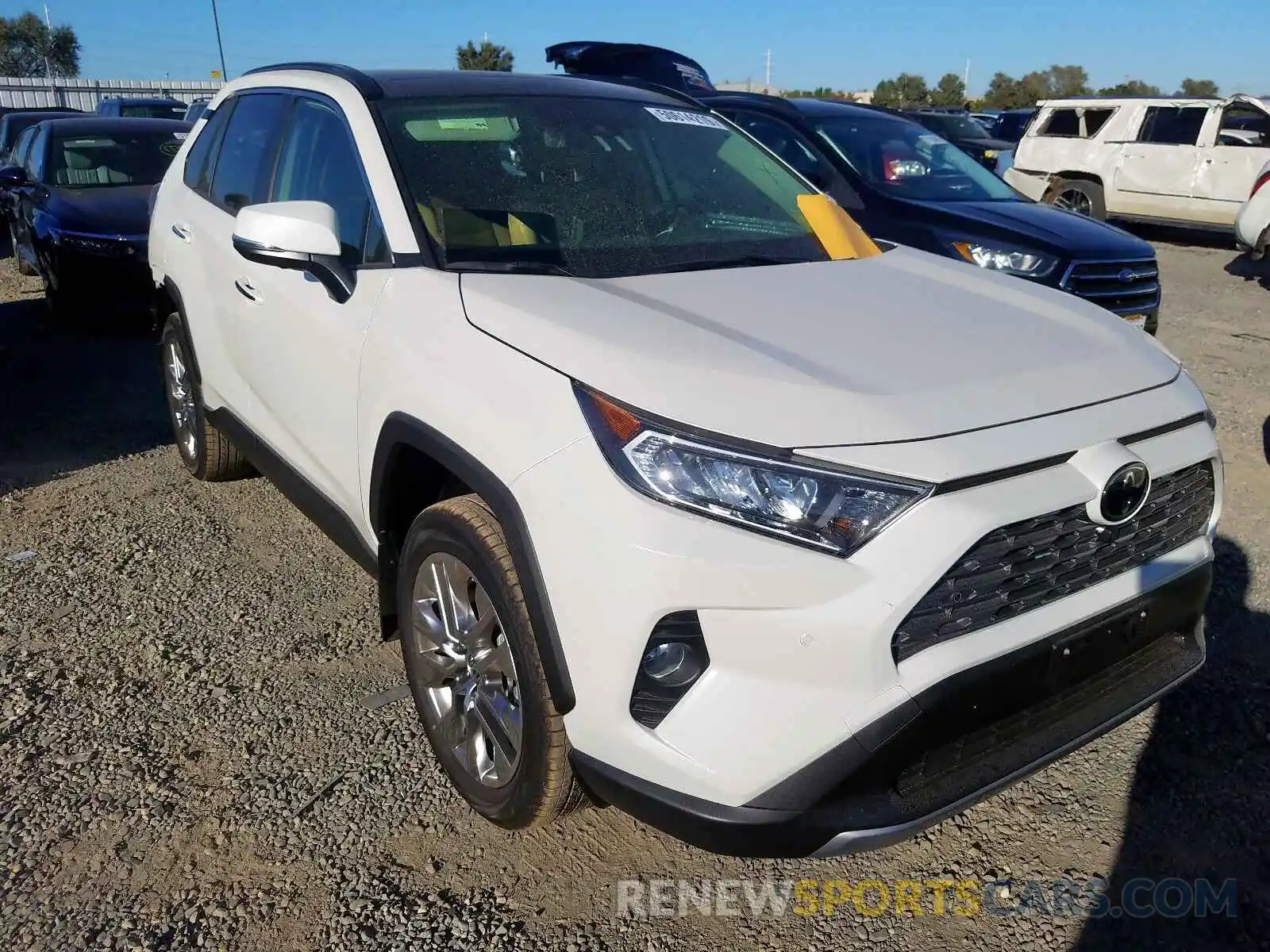 1 Photograph of a damaged car JTMN1RFV1KJ019602 TOYOTA RAV4 LIMIT 2019