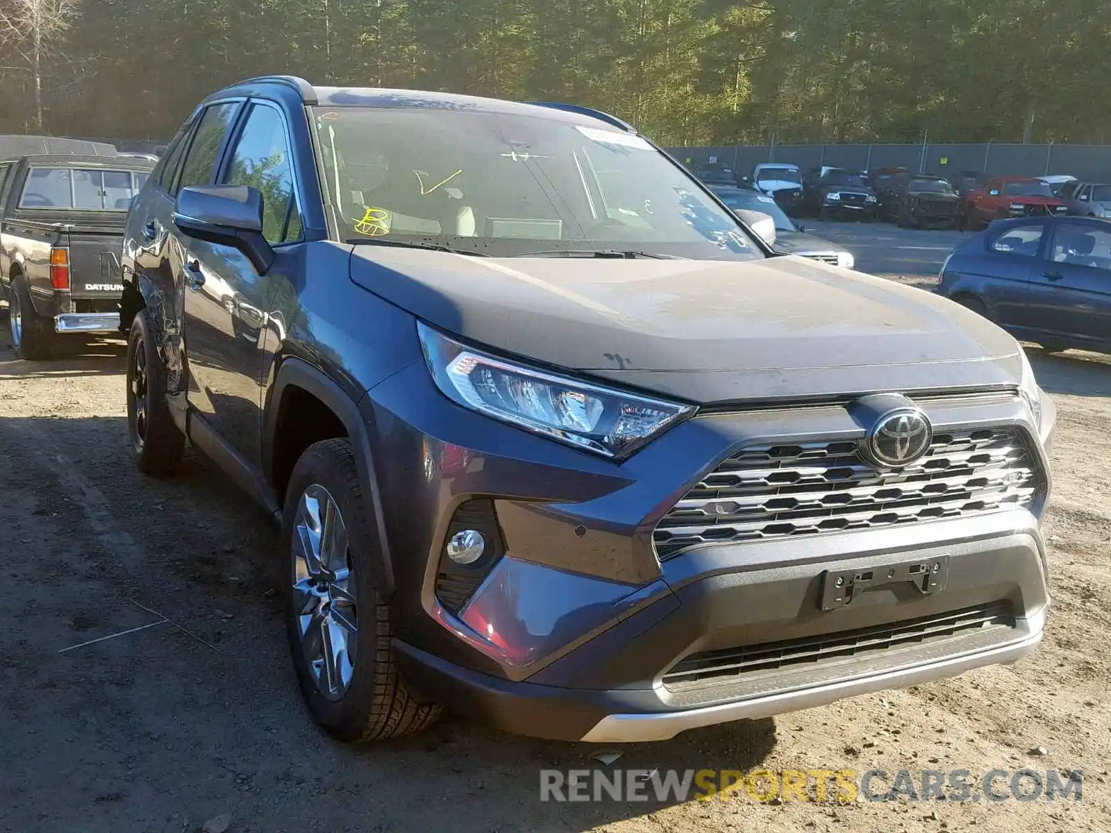 1 Photograph of a damaged car JTMN1RFV3KD014383 TOYOTA RAV4 LIMIT 2019