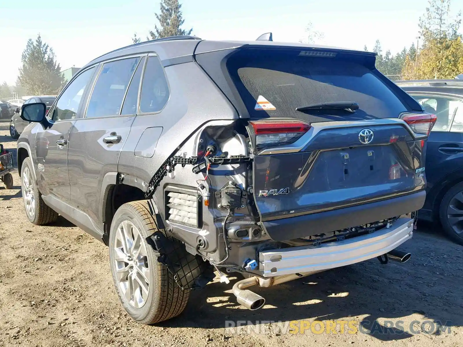 3 Фотография поврежденного автомобиля JTMN1RFV3KD014383 TOYOTA RAV4 LIMIT 2019