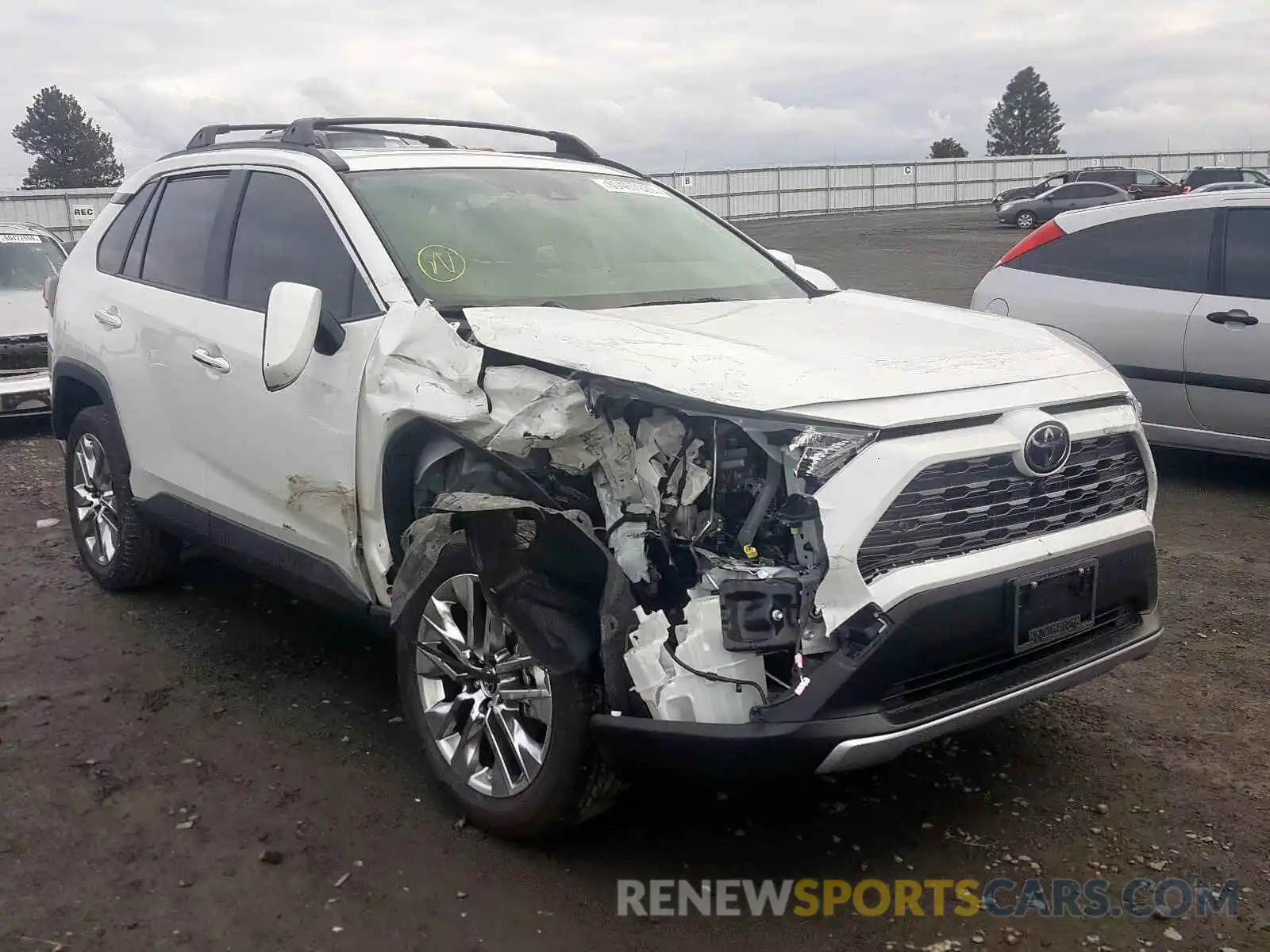 1 Photograph of a damaged car JTMN1RFV4KD007619 TOYOTA RAV4 LIMIT 2019