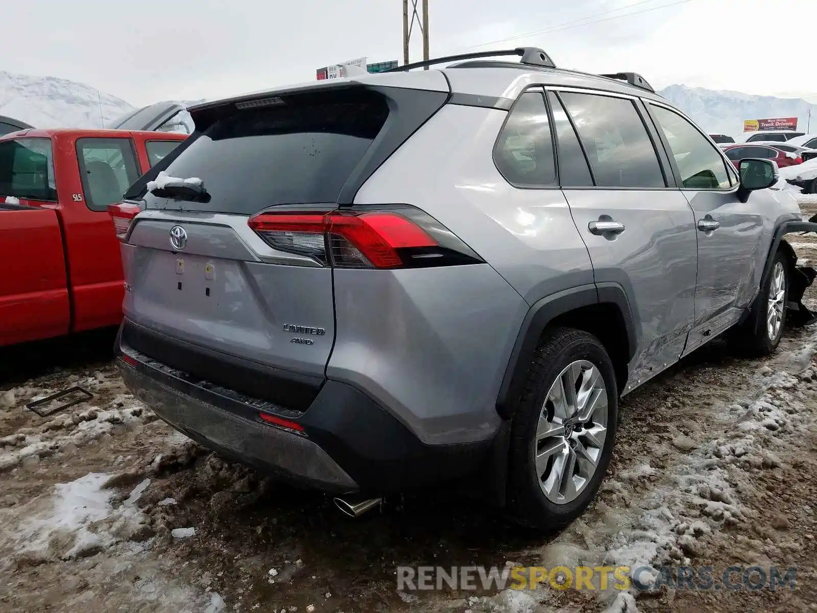 4 Photograph of a damaged car JTMN1RFV4KD040247 TOYOTA RAV4 LIMIT 2019