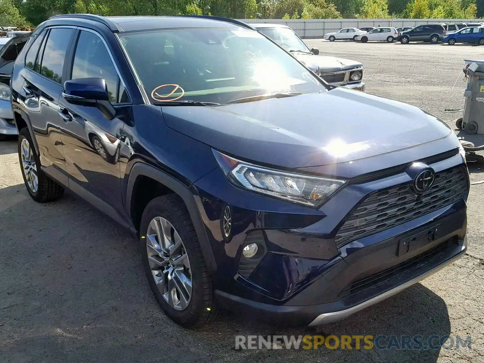 1 Photograph of a damaged car JTMN1RFV8KD501157 TOYOTA RAV4 LIMIT 2019