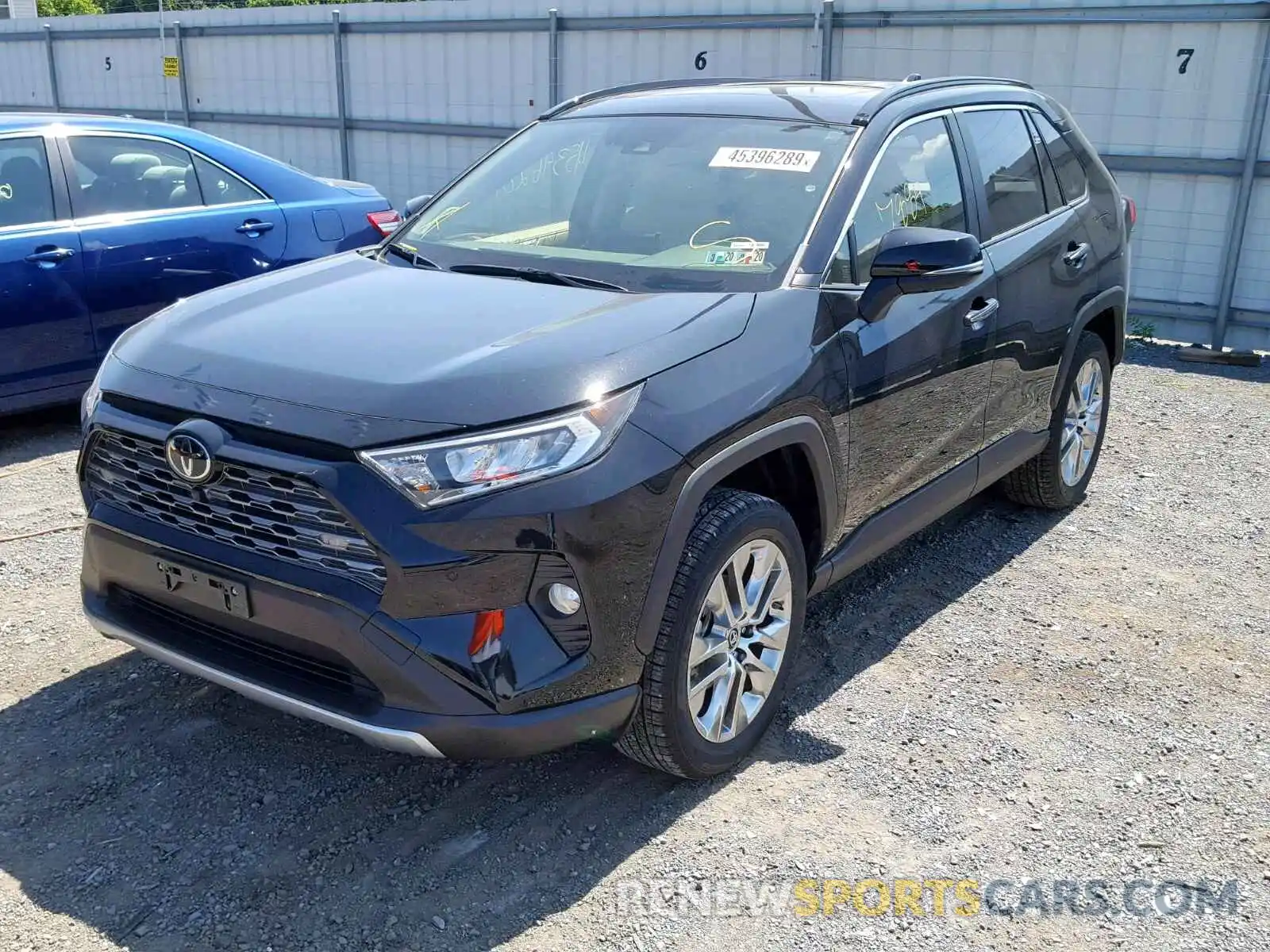 2 Фотография поврежденного автомобиля JTMN1RFVXKD018253 TOYOTA RAV4 LIMIT 2019