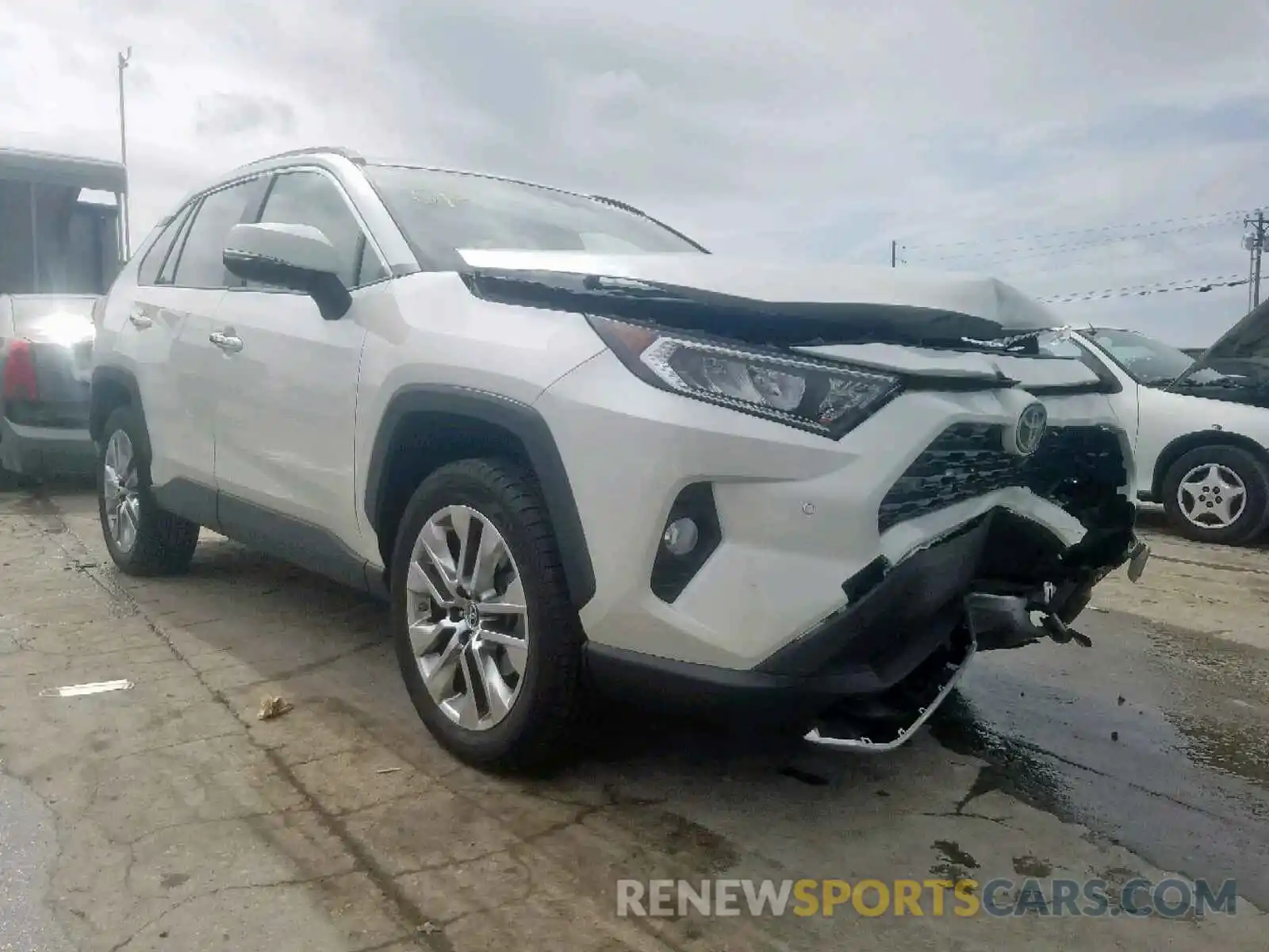 1 Photograph of a damaged car JTMY1RFV8KD004591 TOYOTA RAV4 LIMIT 2019