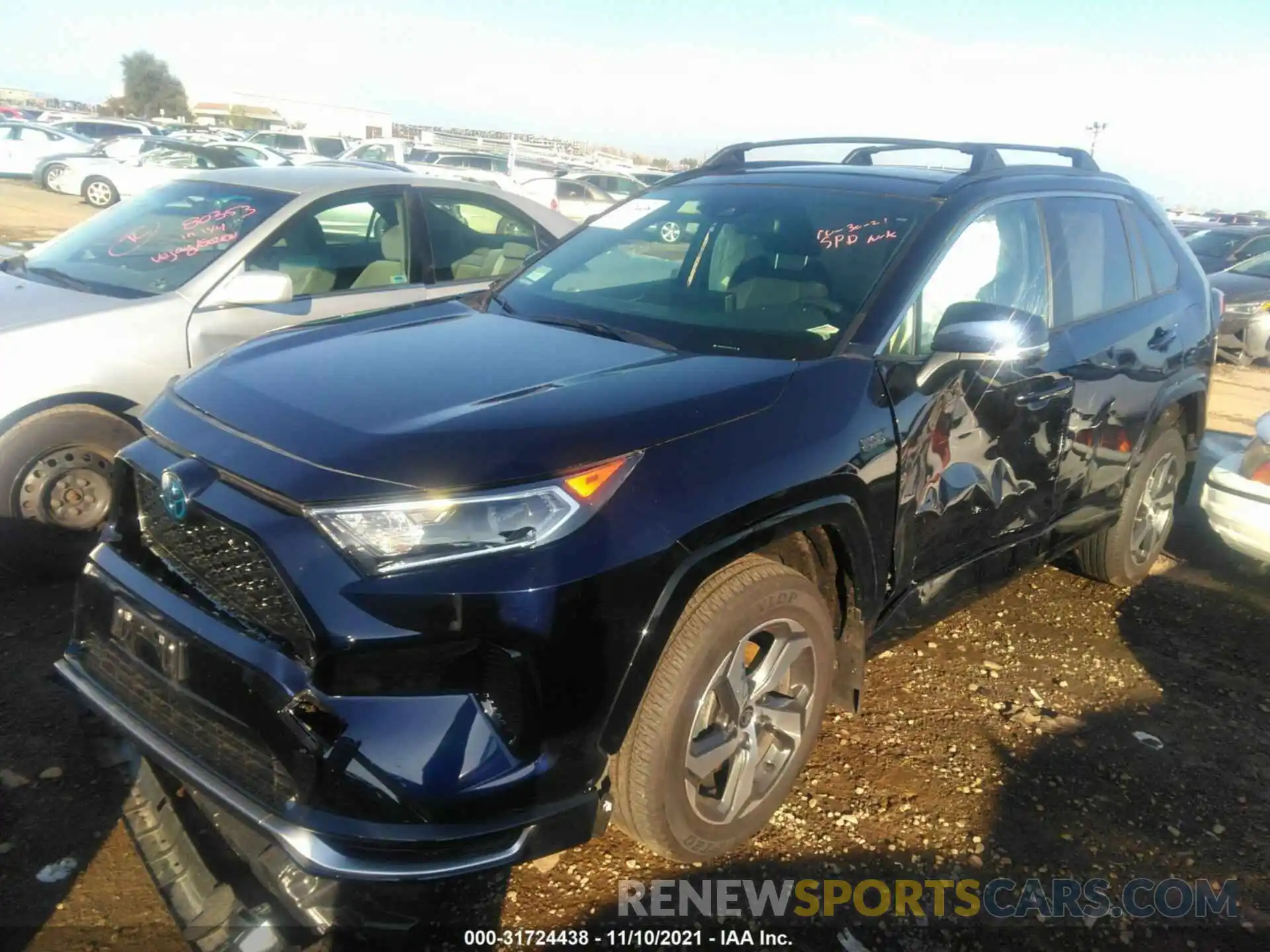 2 Photograph of a damaged car JTMAB3FV0MD041259 TOYOTA RAV4 PRIME 2021