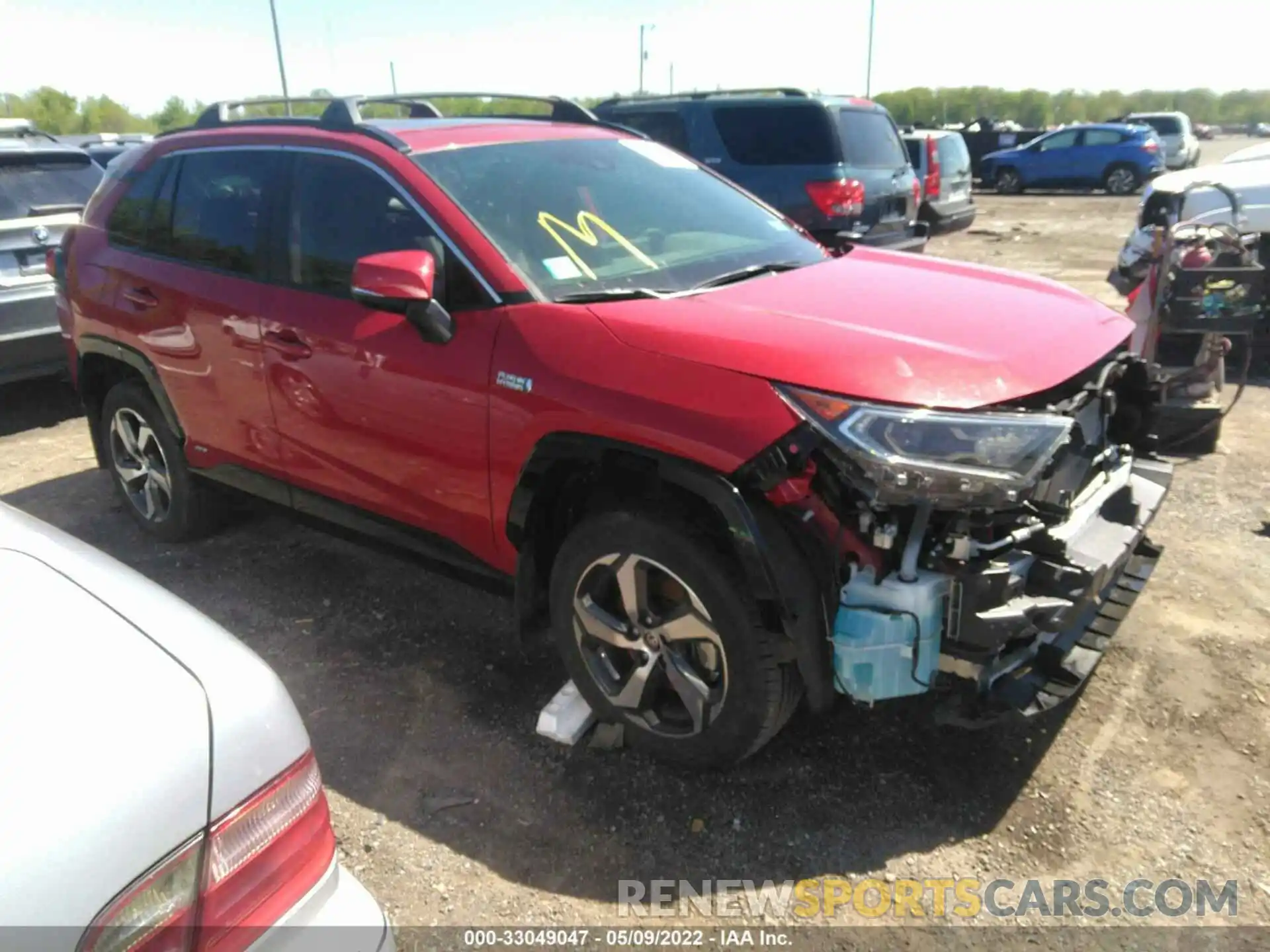 1 Photograph of a damaged car JTMAB3FV0MD044999 TOYOTA RAV4 PRIME 2021