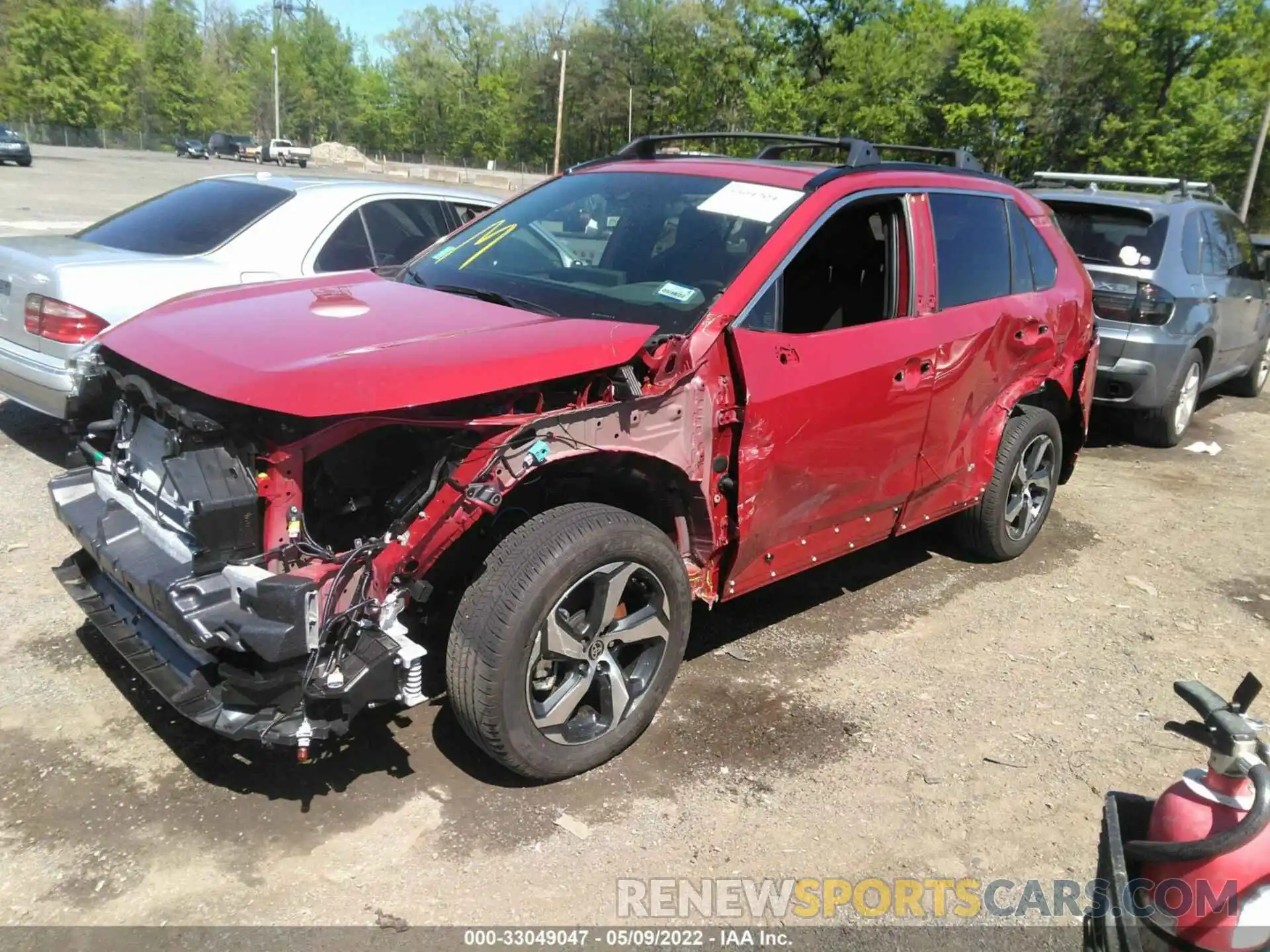 2 Photograph of a damaged car JTMAB3FV0MD044999 TOYOTA RAV4 PRIME 2021