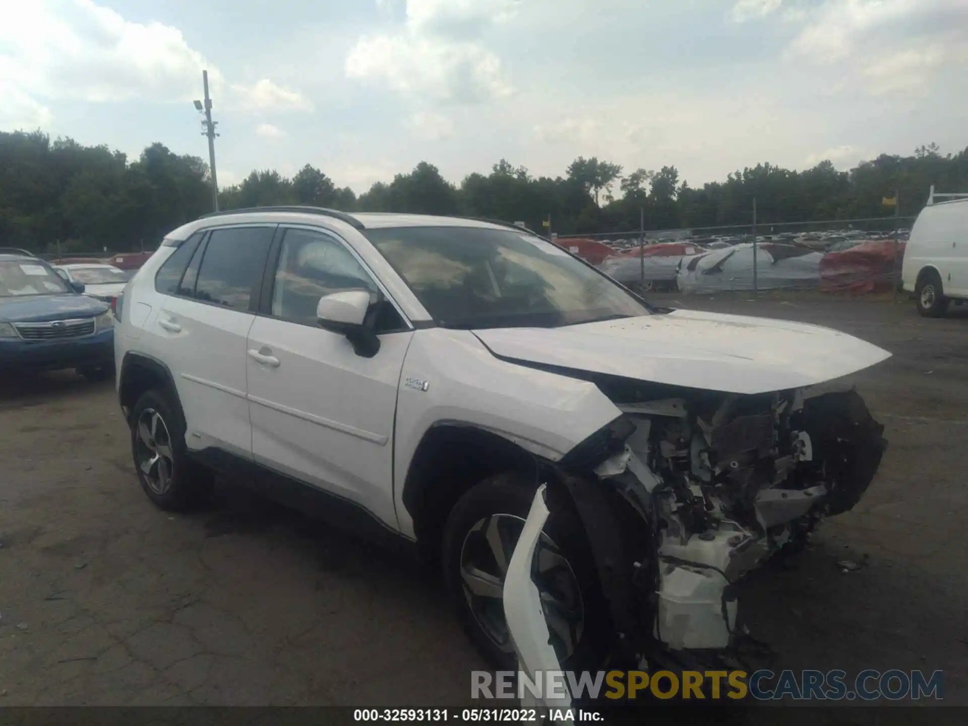 1 Photograph of a damaged car JTMAB3FV1MD001482 TOYOTA RAV4 PRIME 2021