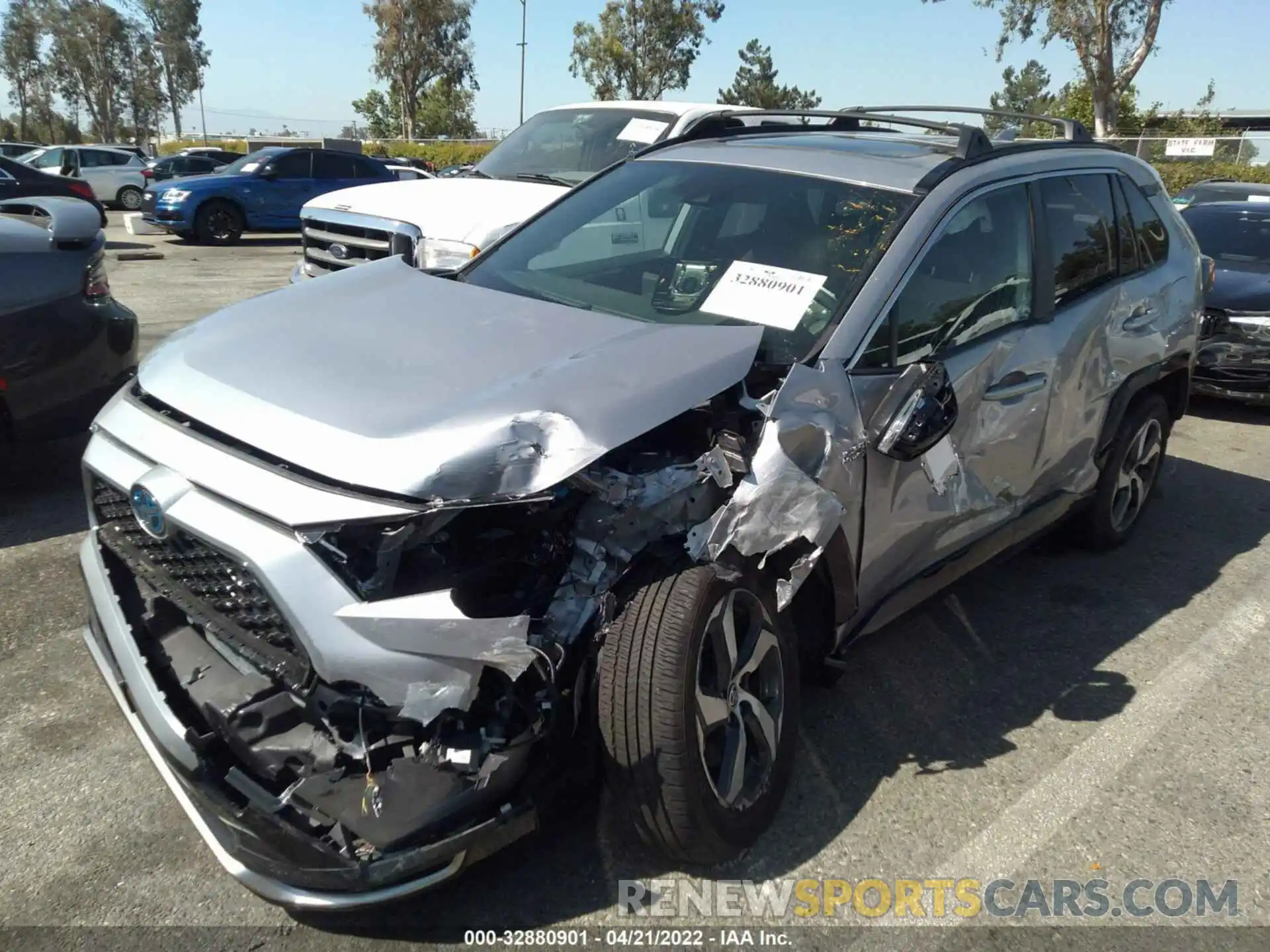 2 Photograph of a damaged car JTMAB3FV1MD026110 TOYOTA RAV4 PRIME 2021