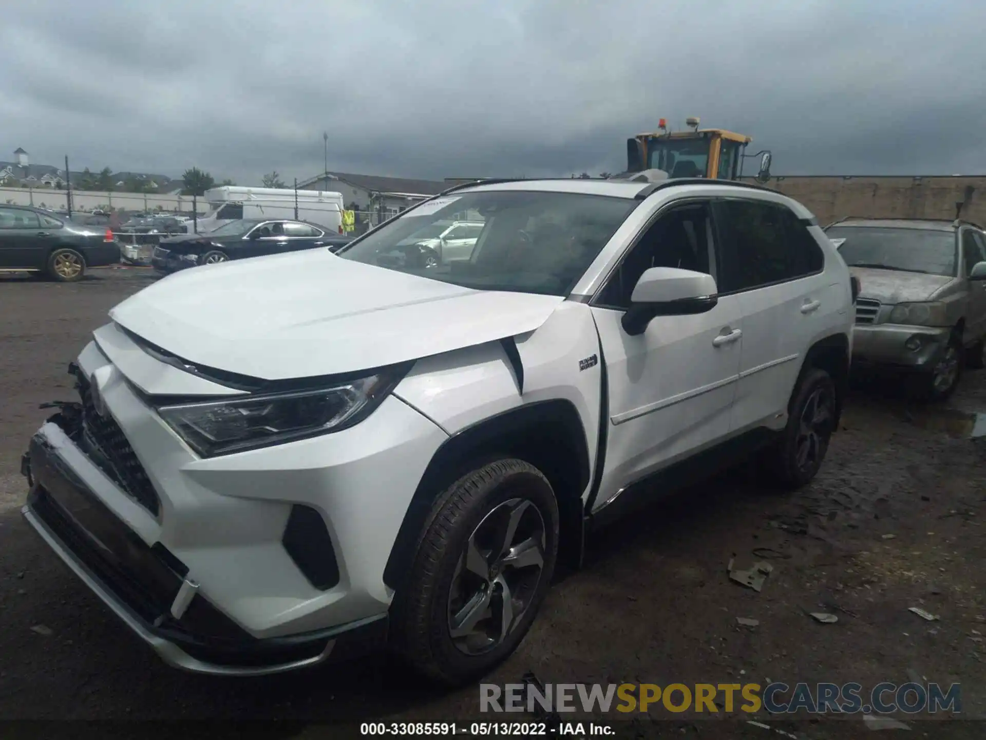 2 Photograph of a damaged car JTMAB3FV1MD035583 TOYOTA RAV4 PRIME 2021