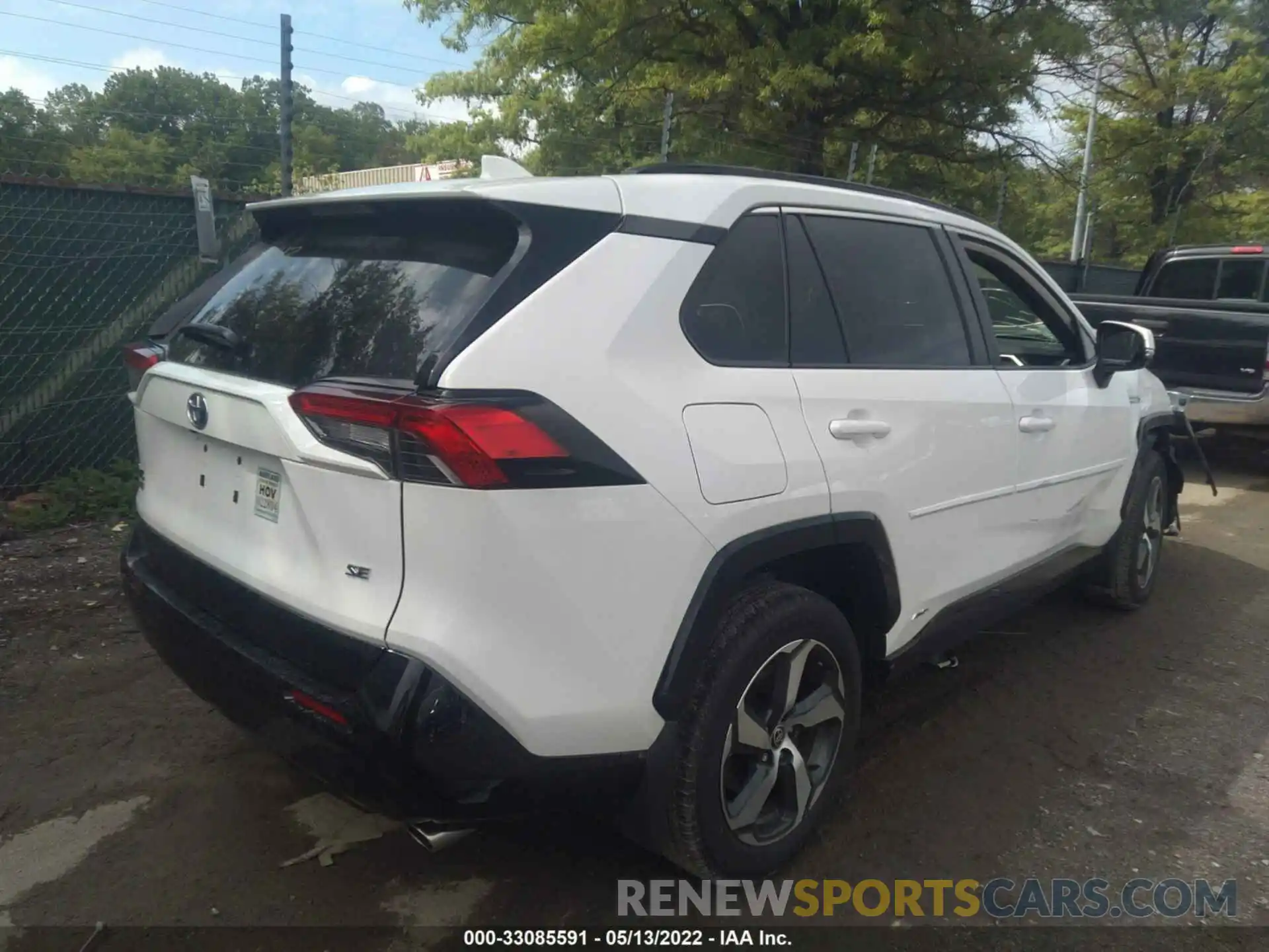 4 Photograph of a damaged car JTMAB3FV1MD035583 TOYOTA RAV4 PRIME 2021