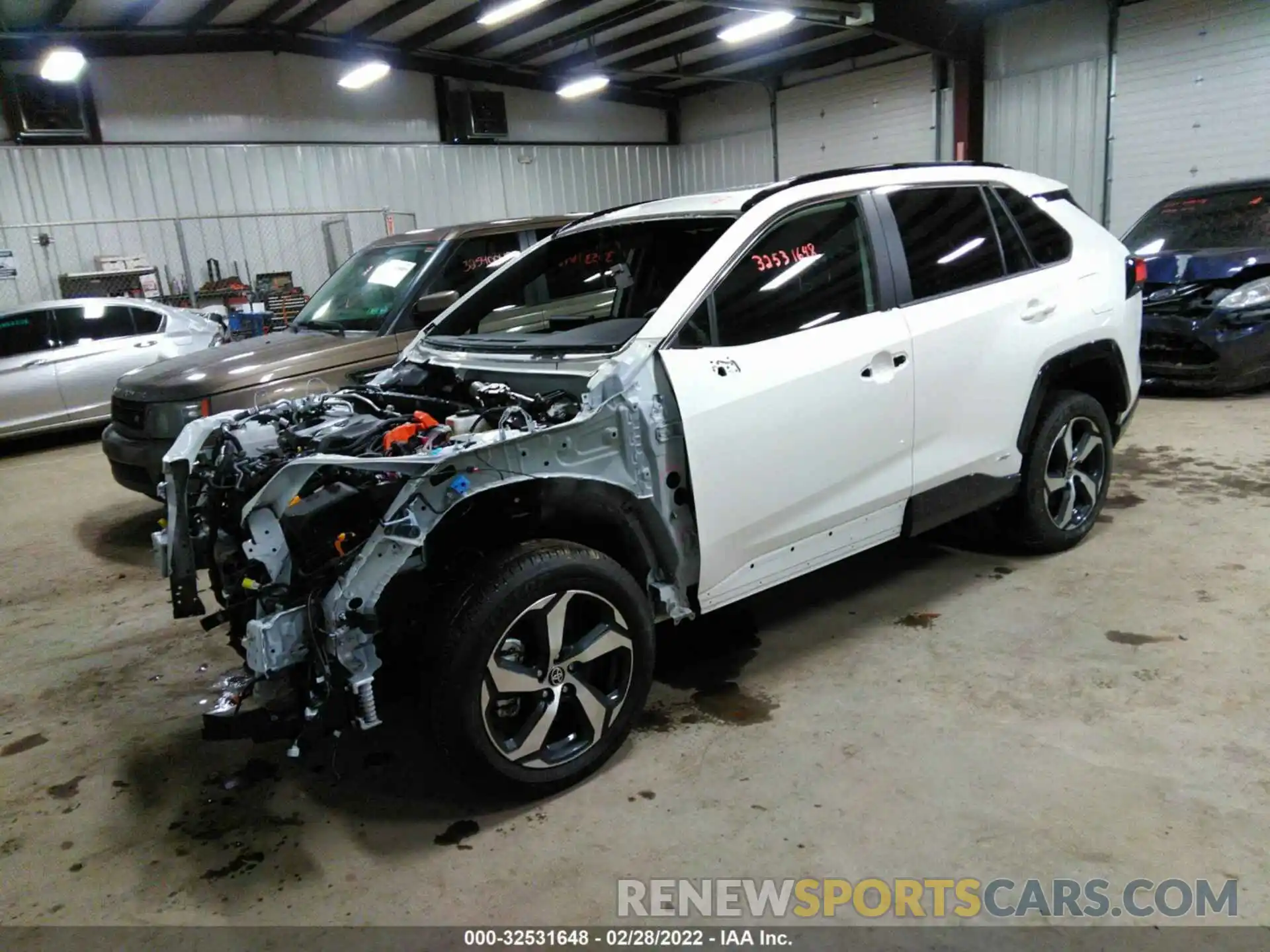 2 Photograph of a damaged car JTMAB3FV1MD051198 TOYOTA RAV4 PRIME 2021