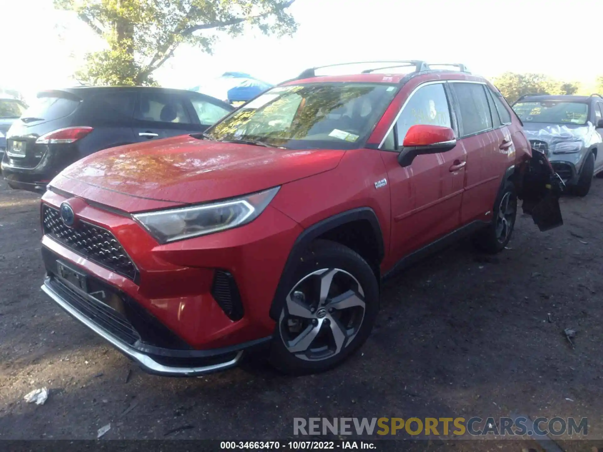 2 Photograph of a damaged car JTMAB3FV7MD050265 TOYOTA RAV4 PRIME 2021