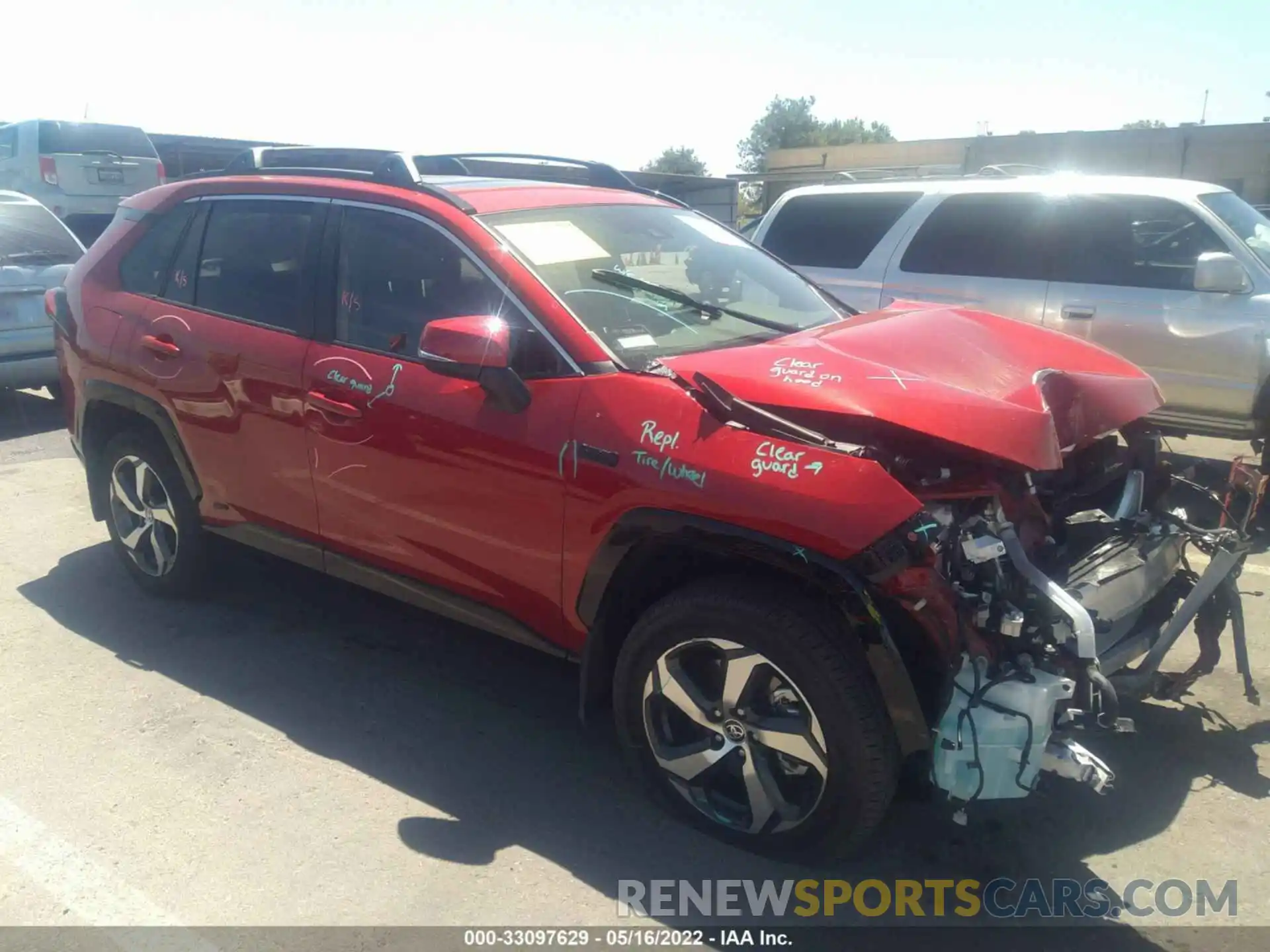 1 Photograph of a damaged car JTMAB3FV8MD033586 TOYOTA RAV4 PRIME 2021