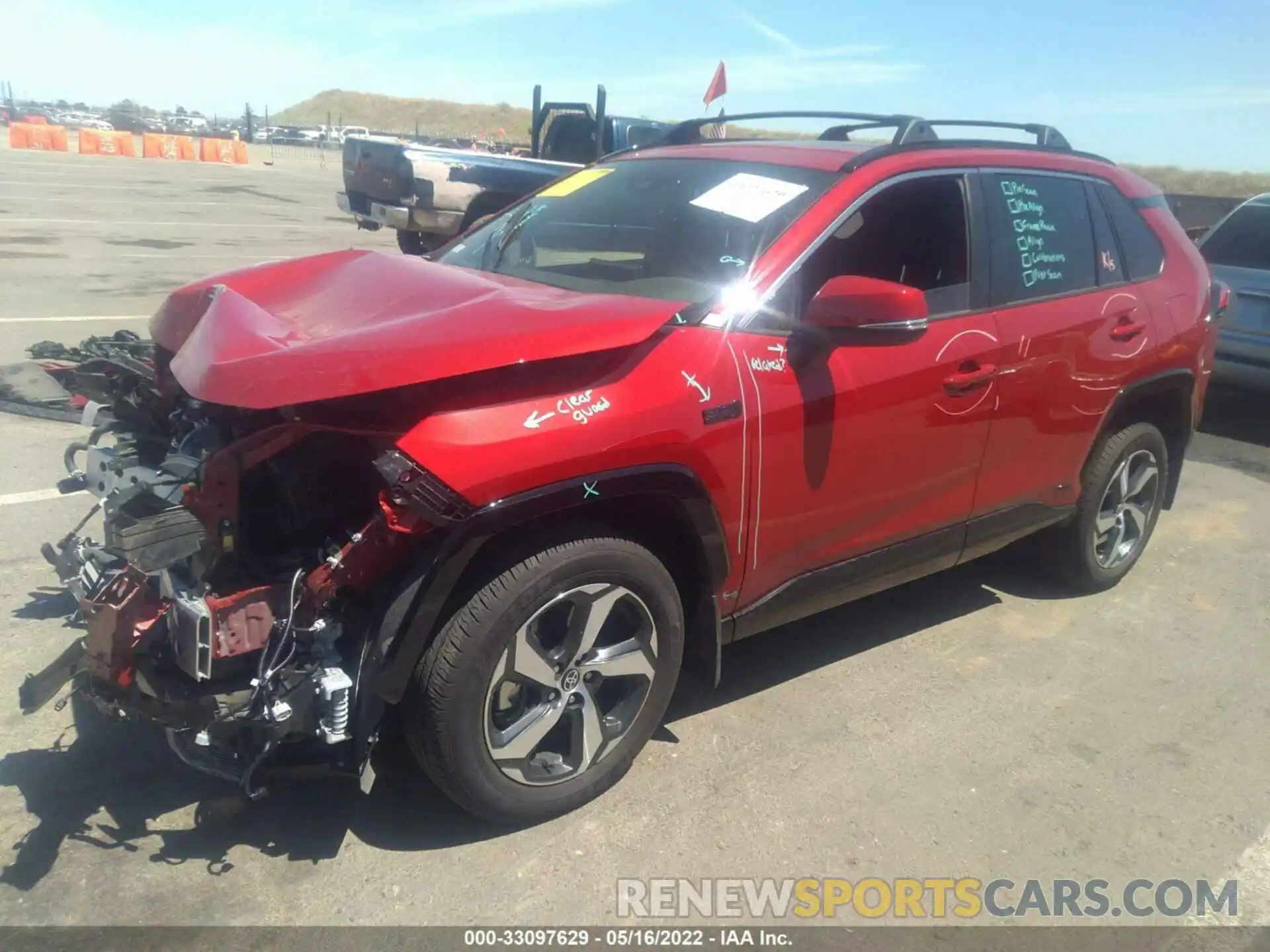 2 Photograph of a damaged car JTMAB3FV8MD033586 TOYOTA RAV4 PRIME 2021