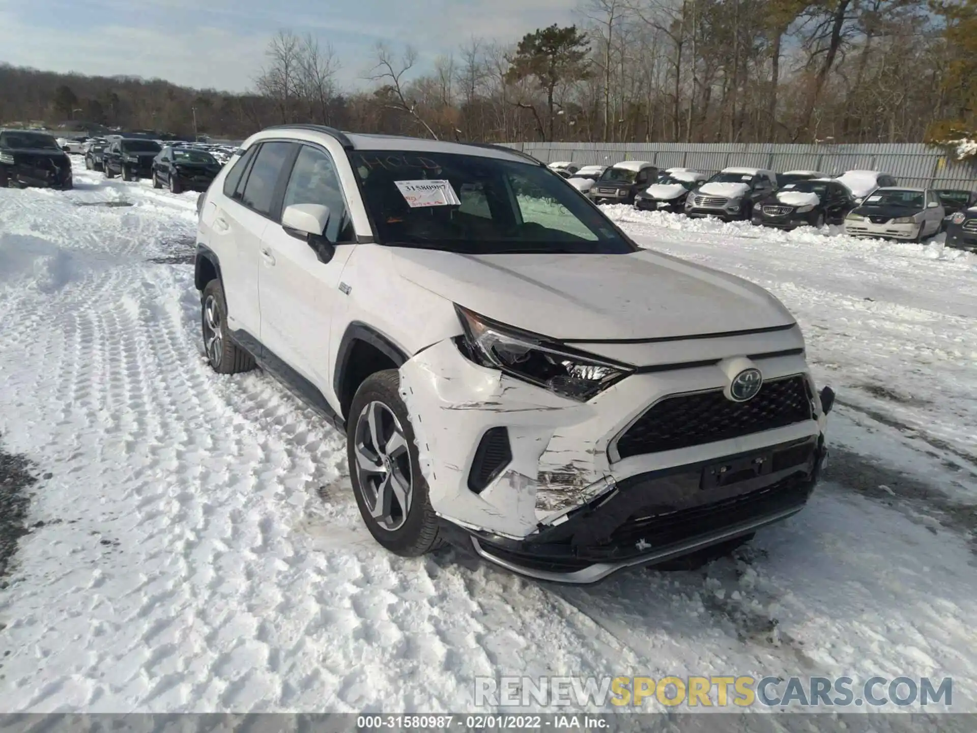 1 Photograph of a damaged car JTMAB3FV9MD024072 TOYOTA RAV4 PRIME 2021