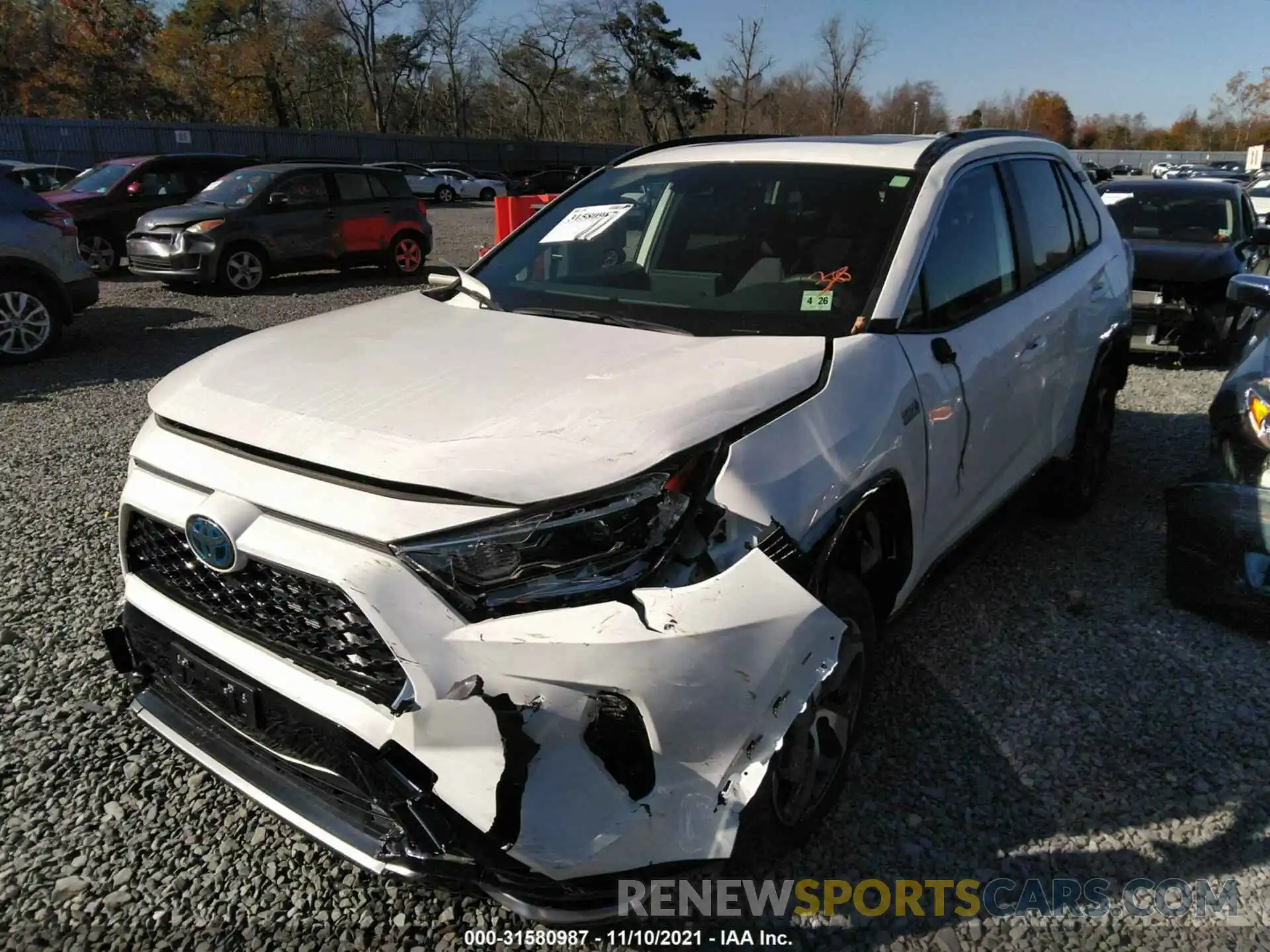 2 Photograph of a damaged car JTMAB3FV9MD024072 TOYOTA RAV4 PRIME 2021