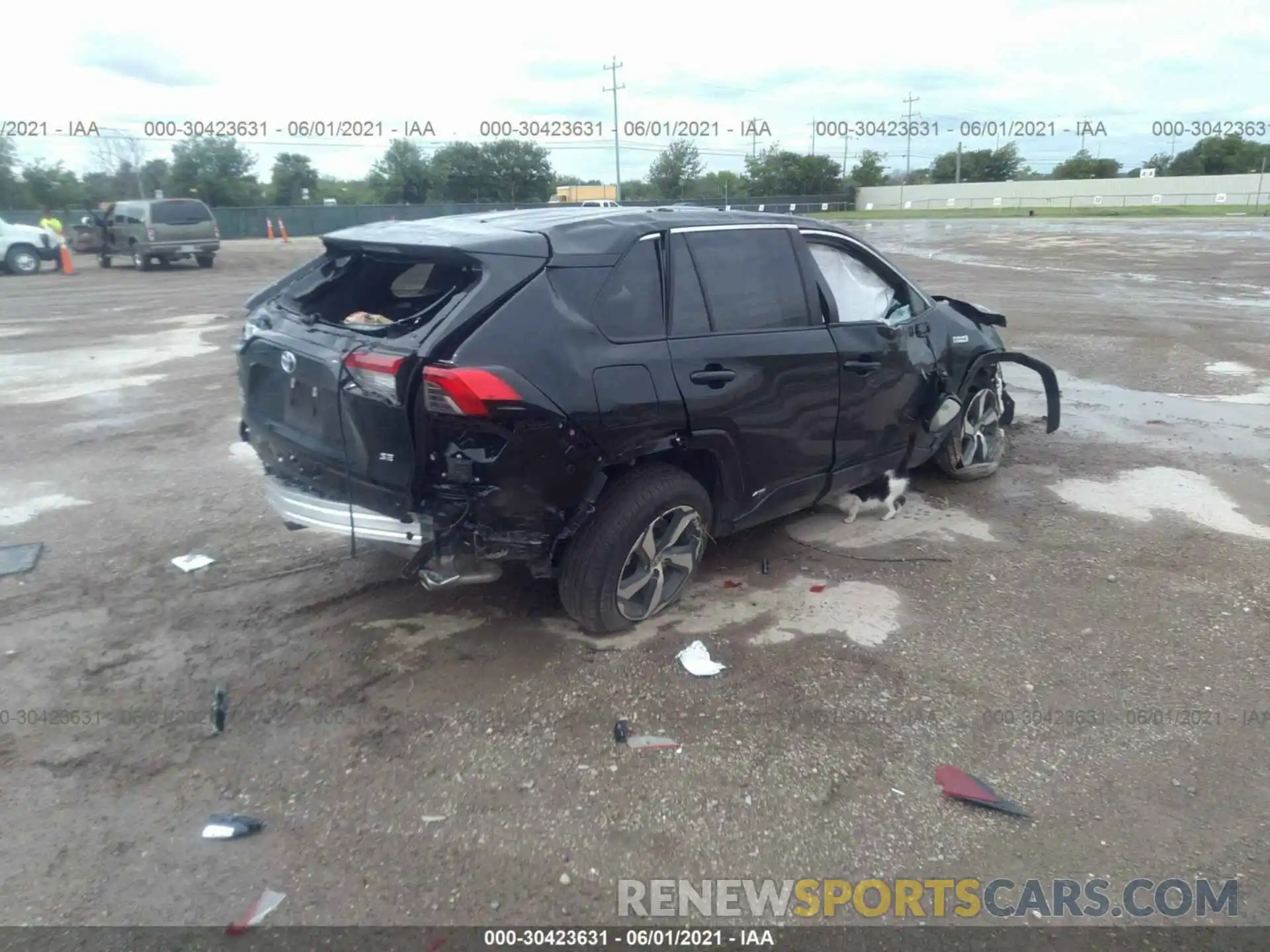 4 Photograph of a damaged car JTMCB3FV5MD017029 TOYOTA RAV4 PRIME 2021