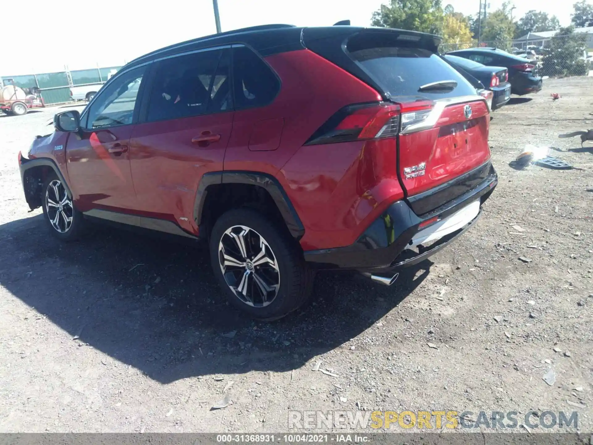 3 Photograph of a damaged car JTMEB3FV0MD002088 TOYOTA RAV4 PRIME 2021